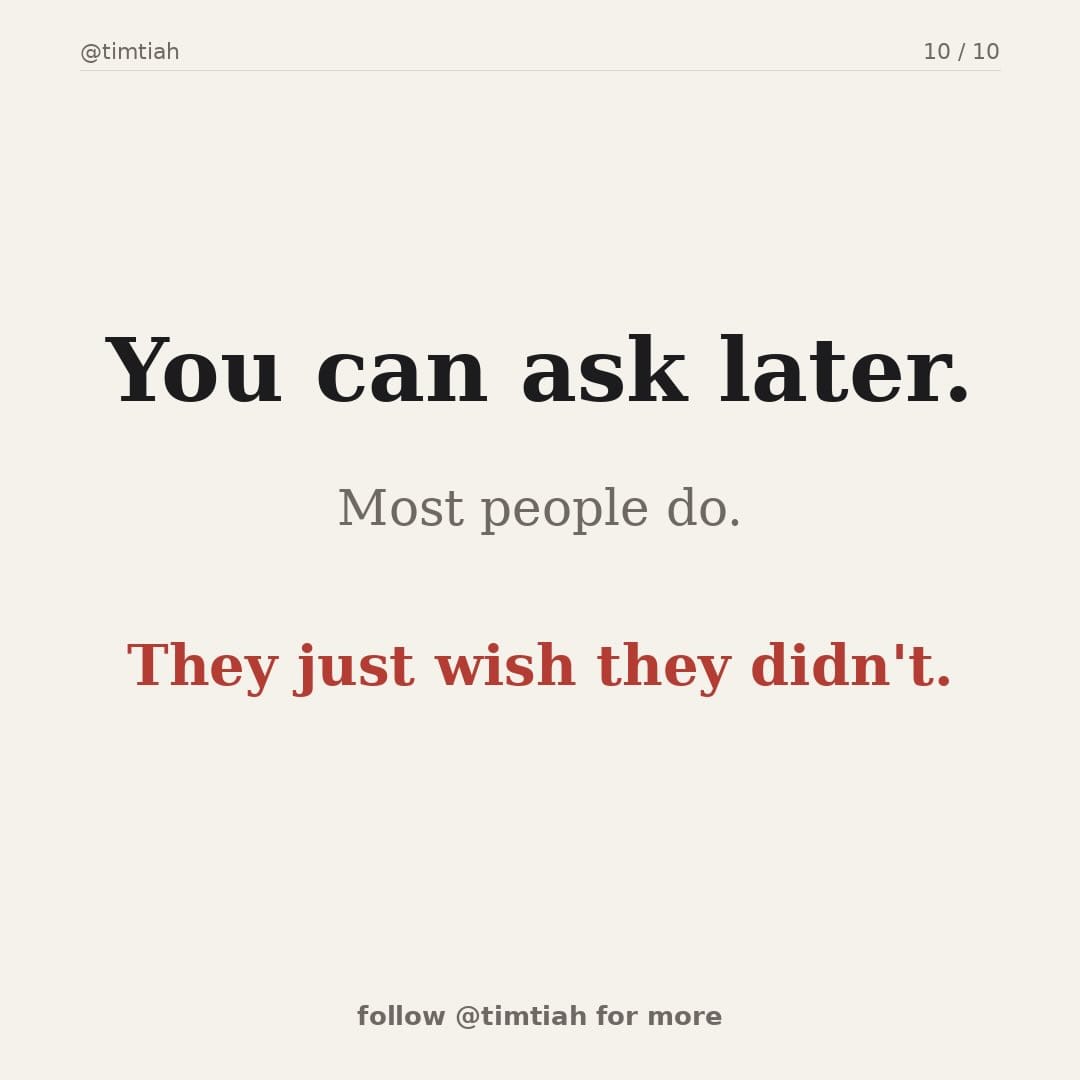 Image from: One day we’ll have to make a life decision for our parents