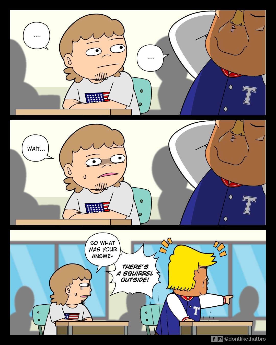 Image from: Dozing off during class. Who hasn't? But some really shouldn't.