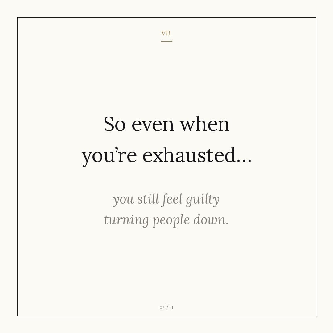 Image from: Givers eventually get tired too...
