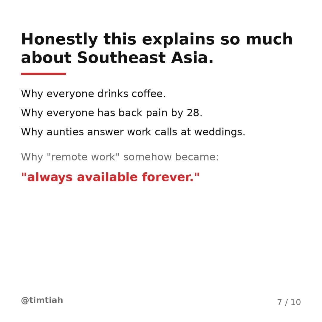 Image from: Some of the hardest working countries in the world are in Southeast Asia