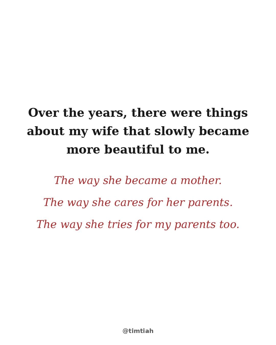 Image from: I learned something about marriage as I got older