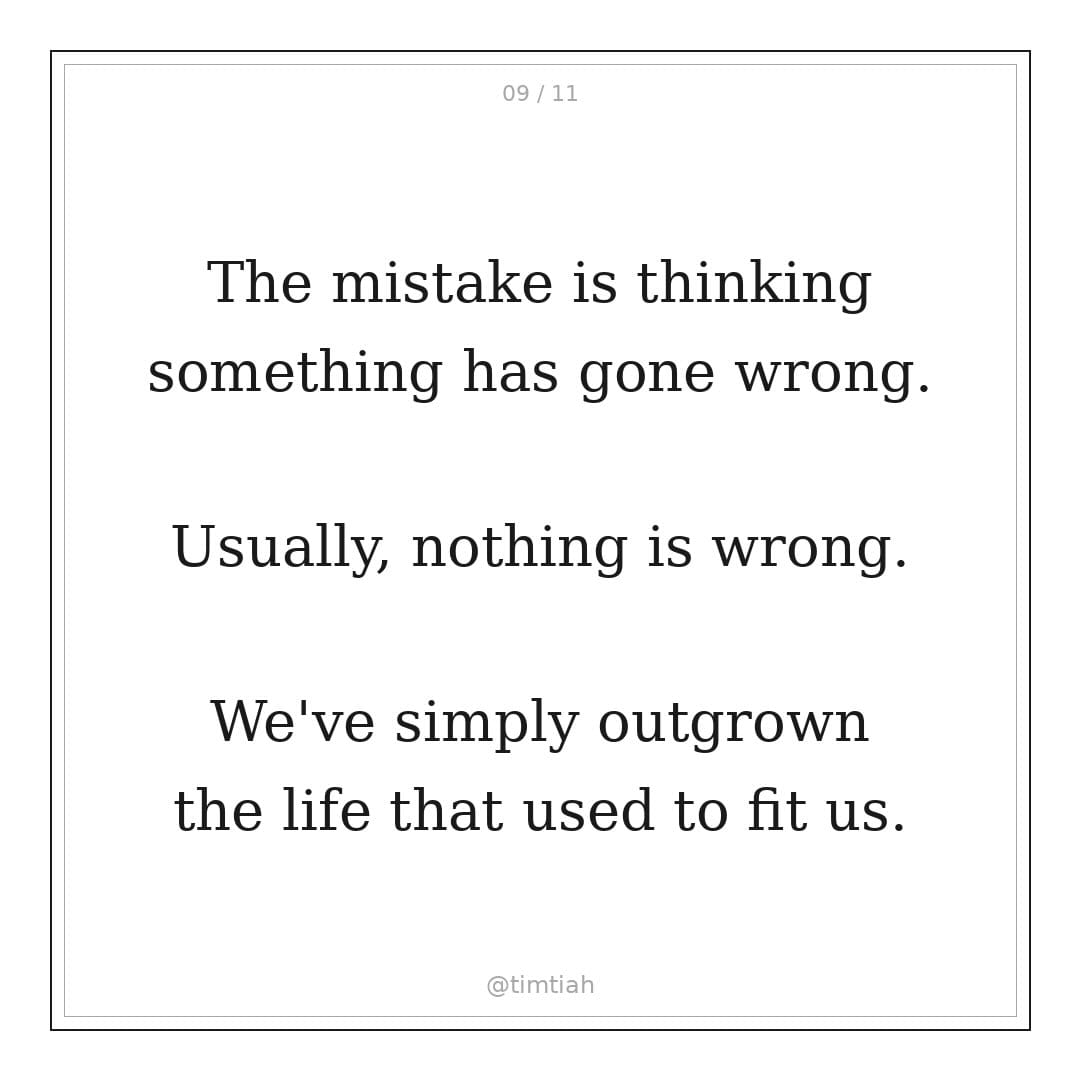 Image from: One day you’ll wake up and question the life you’ve built