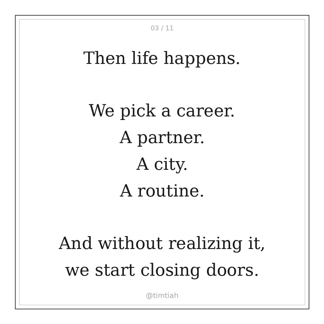 Image from: One day you’ll wake up and question the life you’ve built