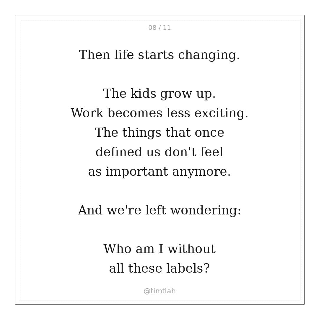 Image from: One day you’ll wake up and question the life you’ve built
