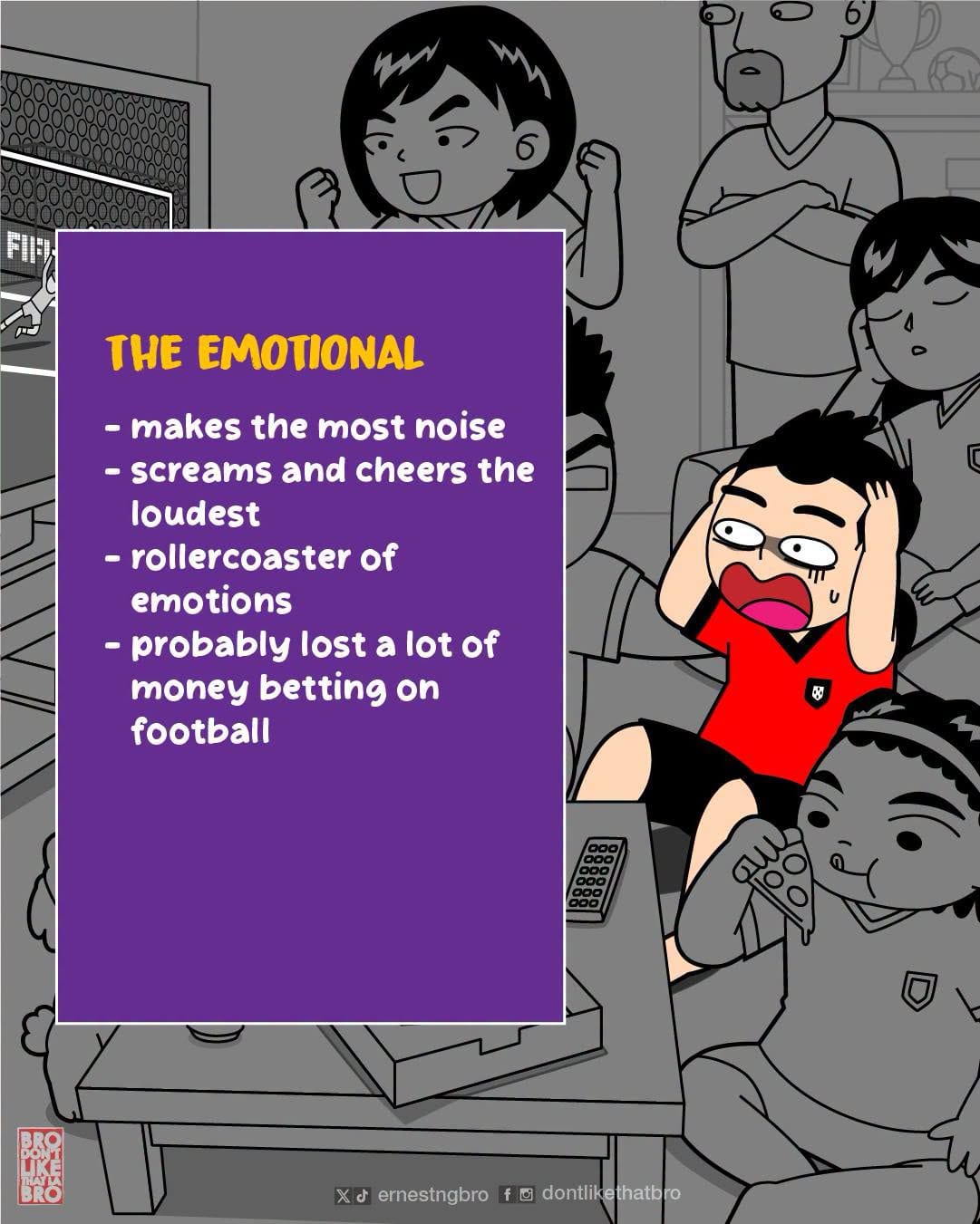 Image from: There is one in every friend group. Which World Cup fan are you?