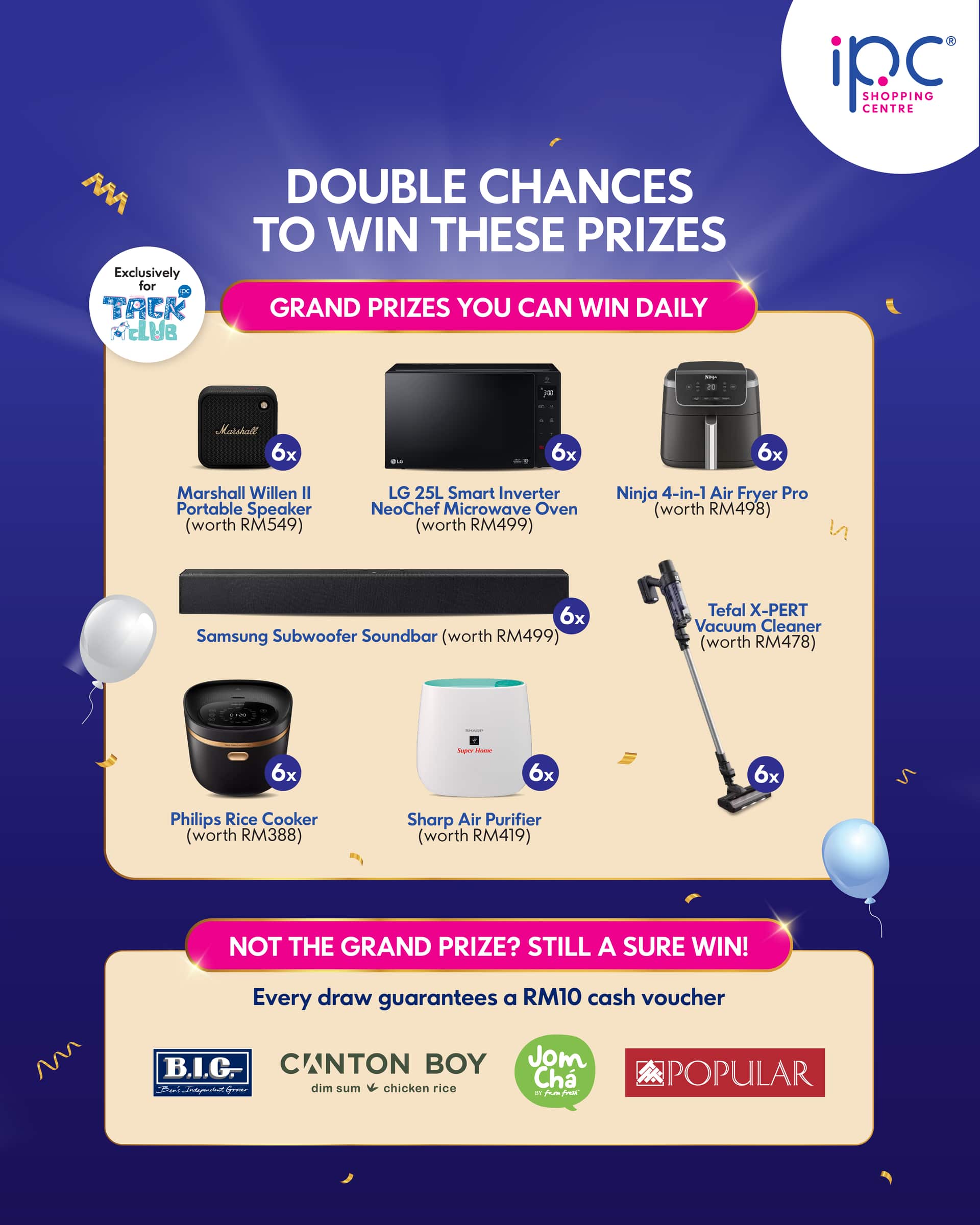 Image from: Double Your Chances to Win at IPC Shopping Centre's Mid-Year Reward Rush