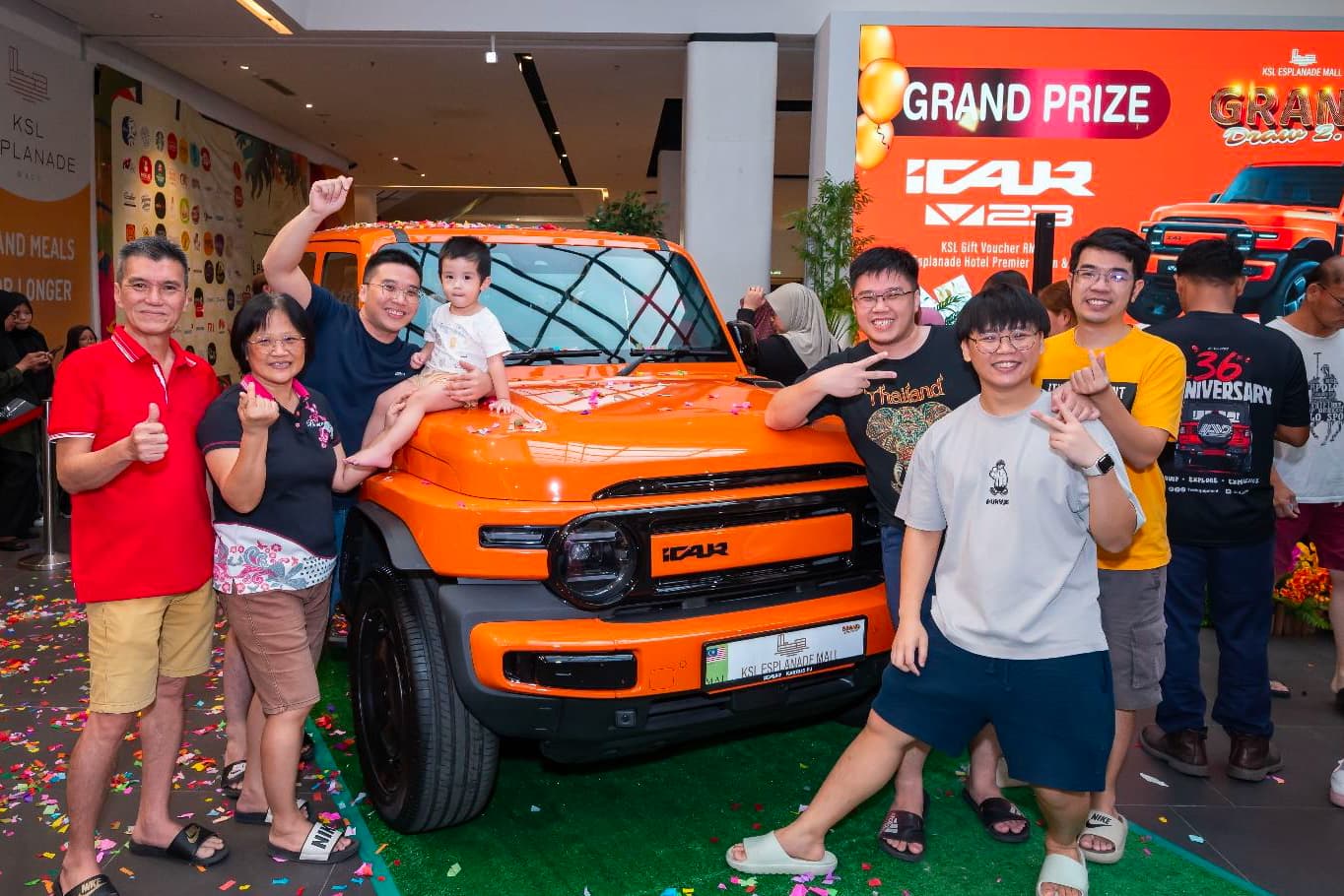Image from: KSL Esplanade Mall Grand Draw 2.0 Concludes on a High Note – Over RM200,000 Worth of Prizes Awarded!