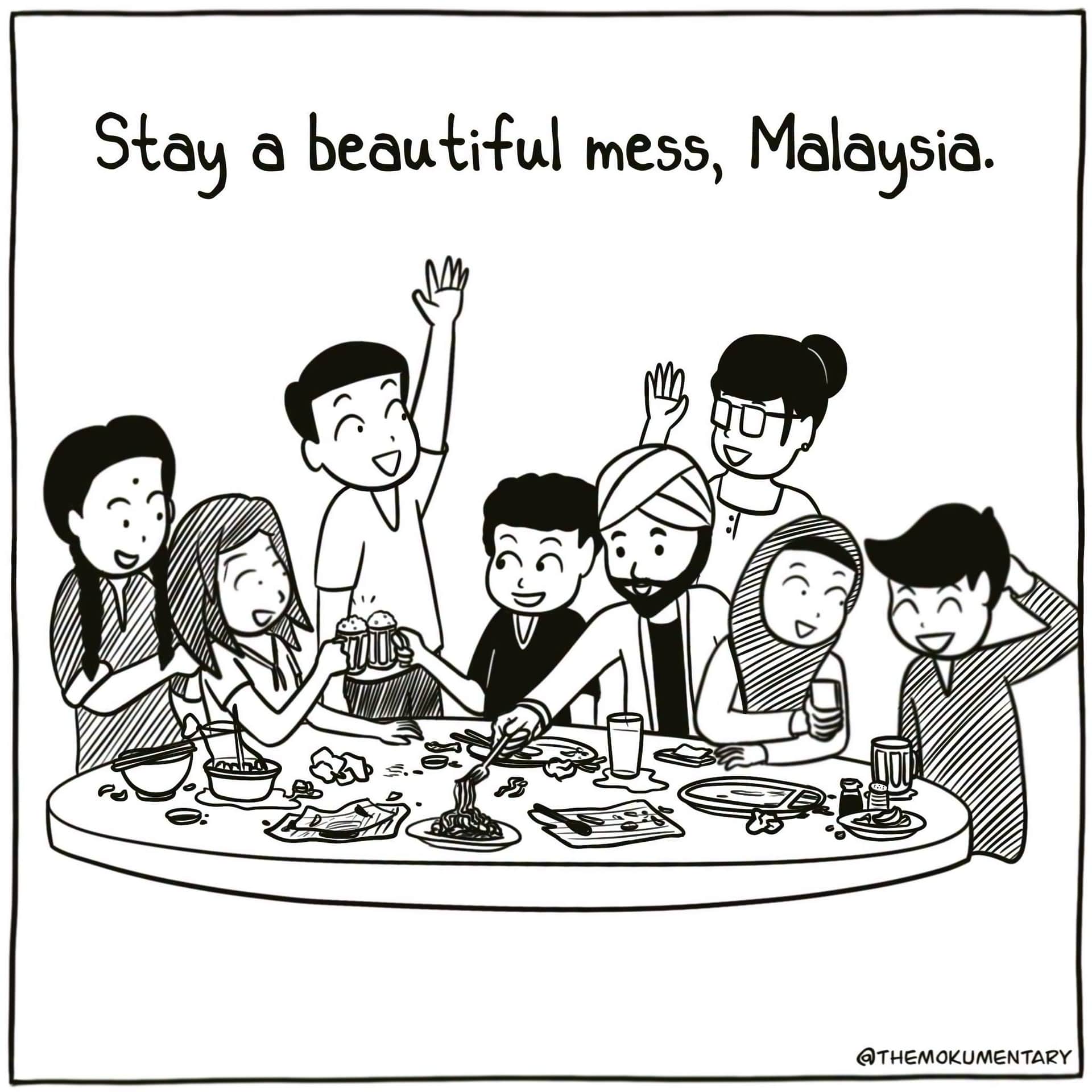 Image from: Oddly and proudly Malaysian.