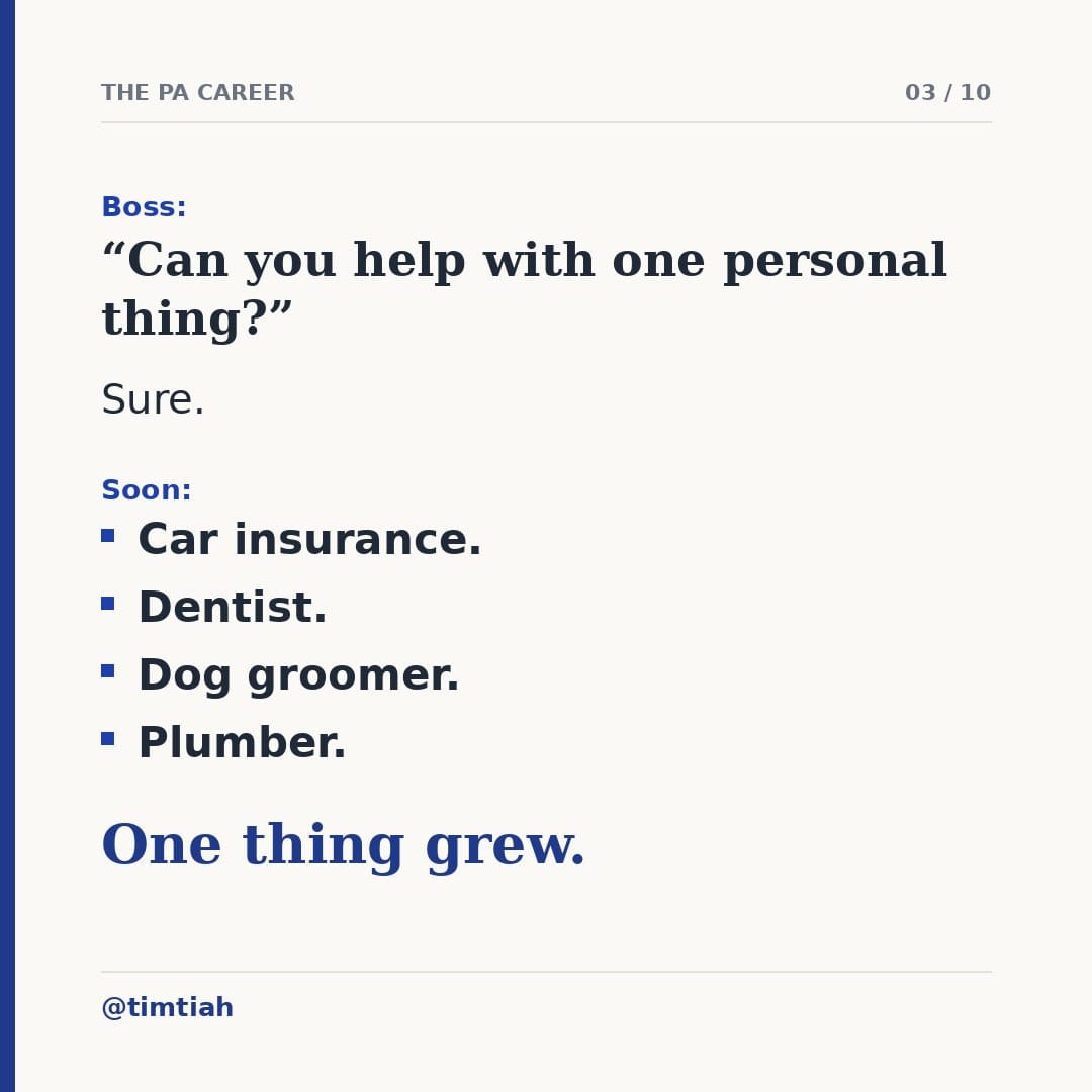 Image from: What your career looks like as a PA in Malaysia