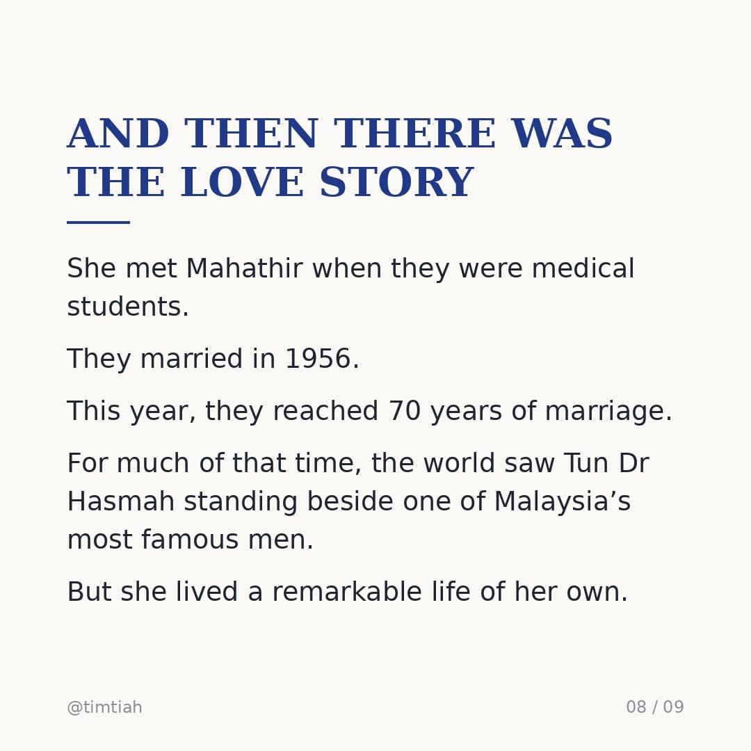 Image from: The Tun Dr Hasmah Most Malaysians Never Knew
