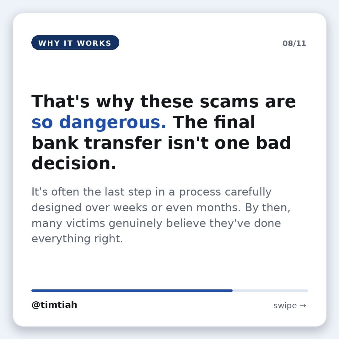 Image from: Why we sometimes don't stand a chance against investment scams 