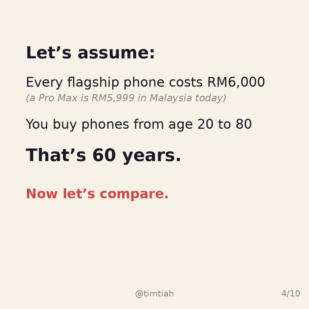 Image from: How much do you save if you use your phone as long as your mum does ?