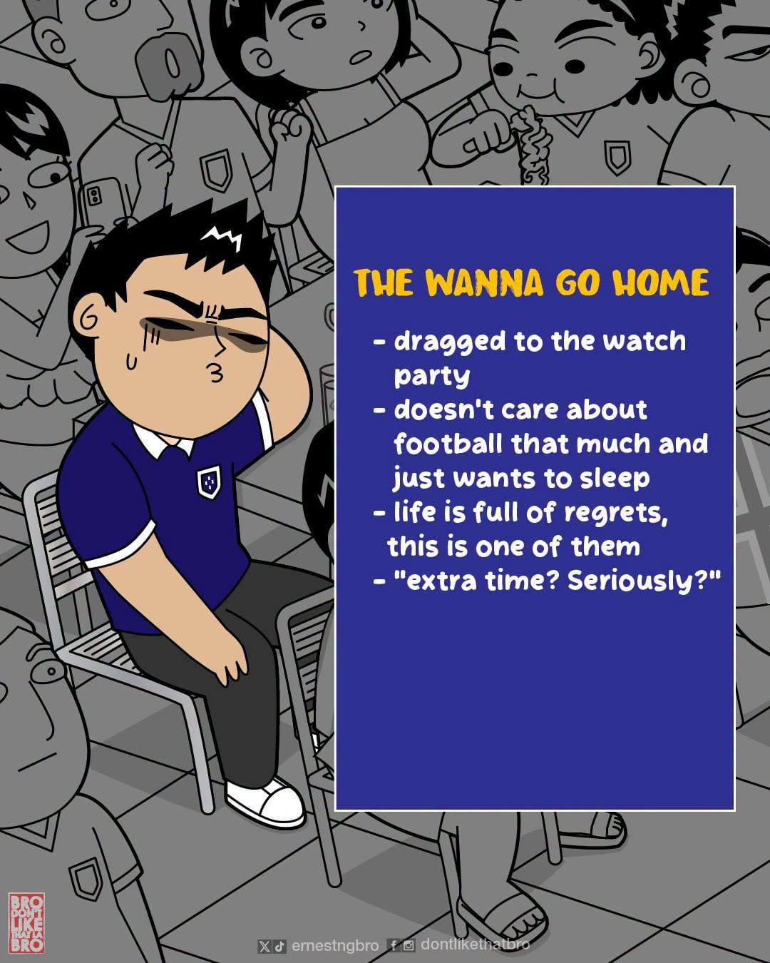 Image from: After some feedback, here are 8 MORE TYPES of World Cup fans!