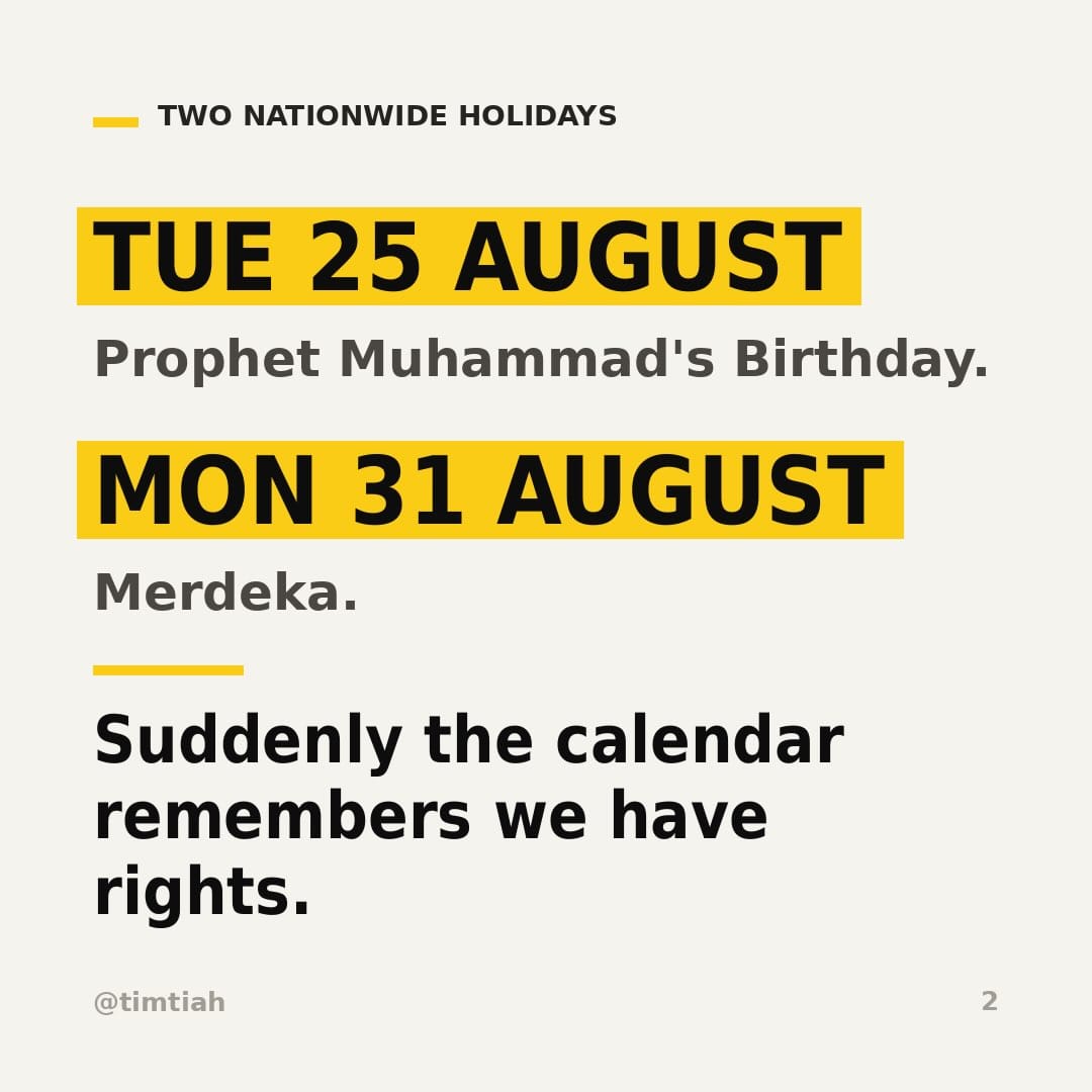 Image from: August is Malaysia’s Apology for July