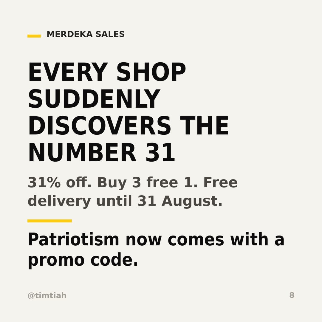 Image from: August is Malaysia’s Apology for July