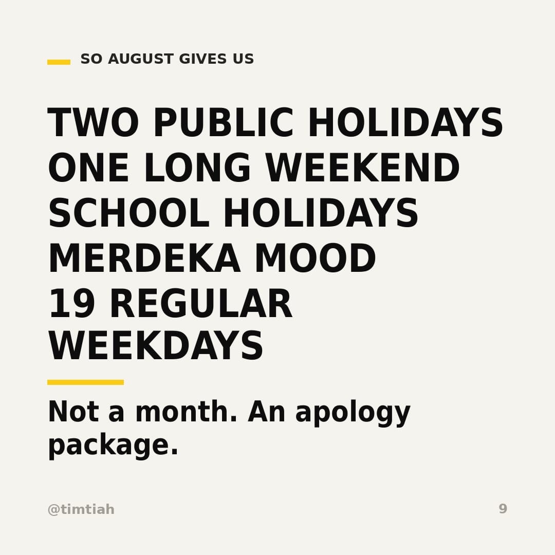 Image from: August is Malaysia’s Apology for July