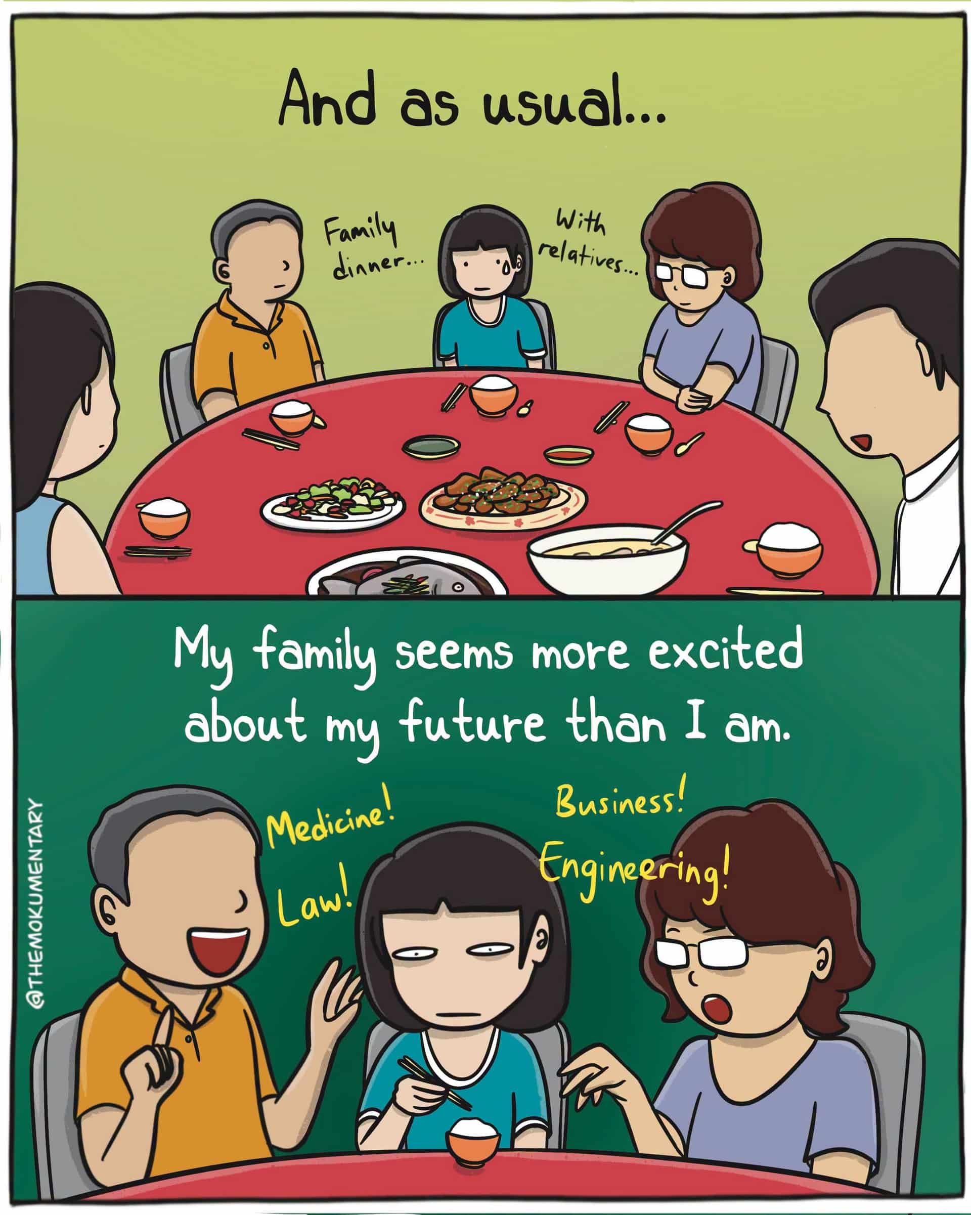 Image from: Everyone had something to say about your future. Then Ah Boy said ACCA. π