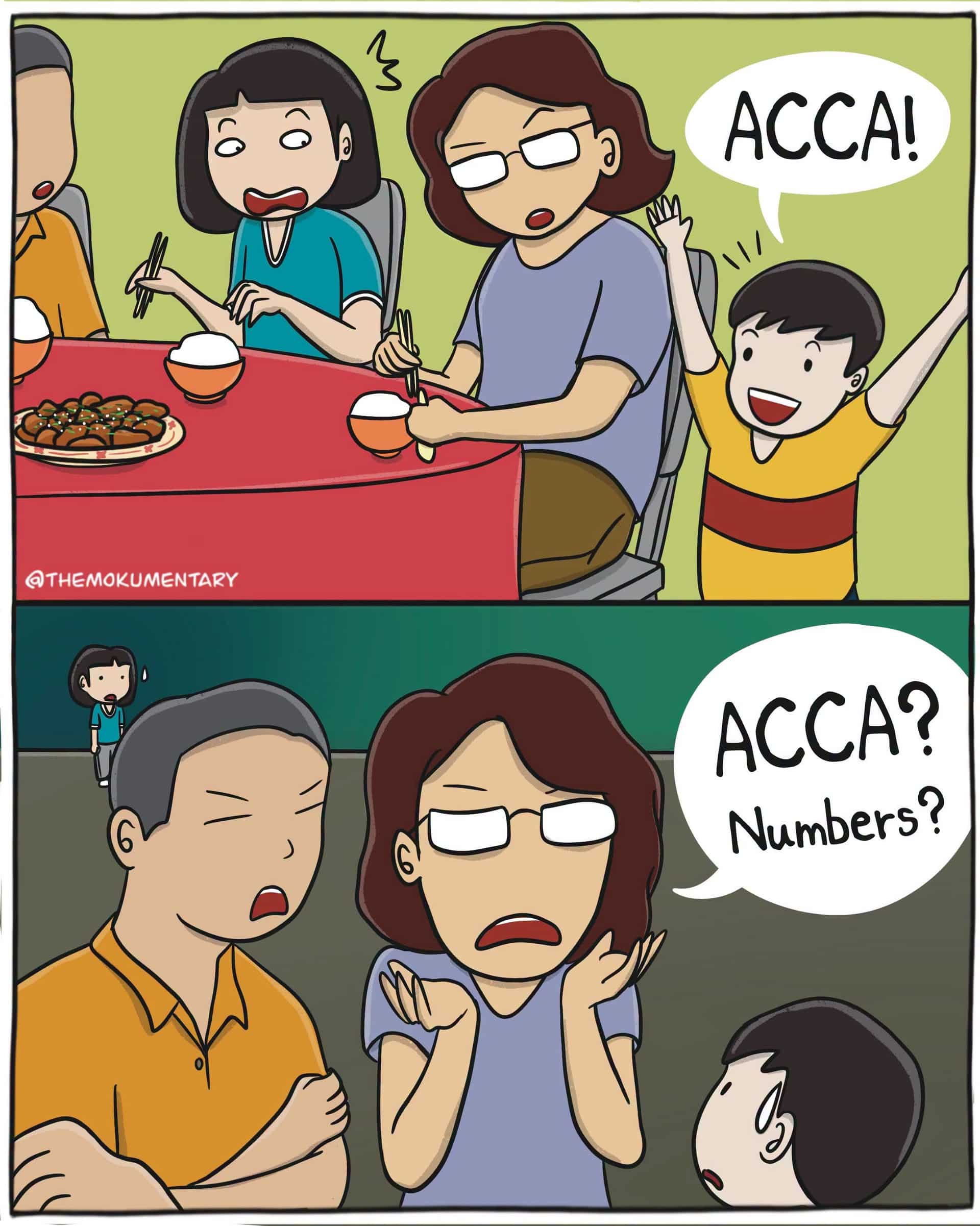 Image from: Everyone had something to say about your future. Then Ah Boy said ACCA. π