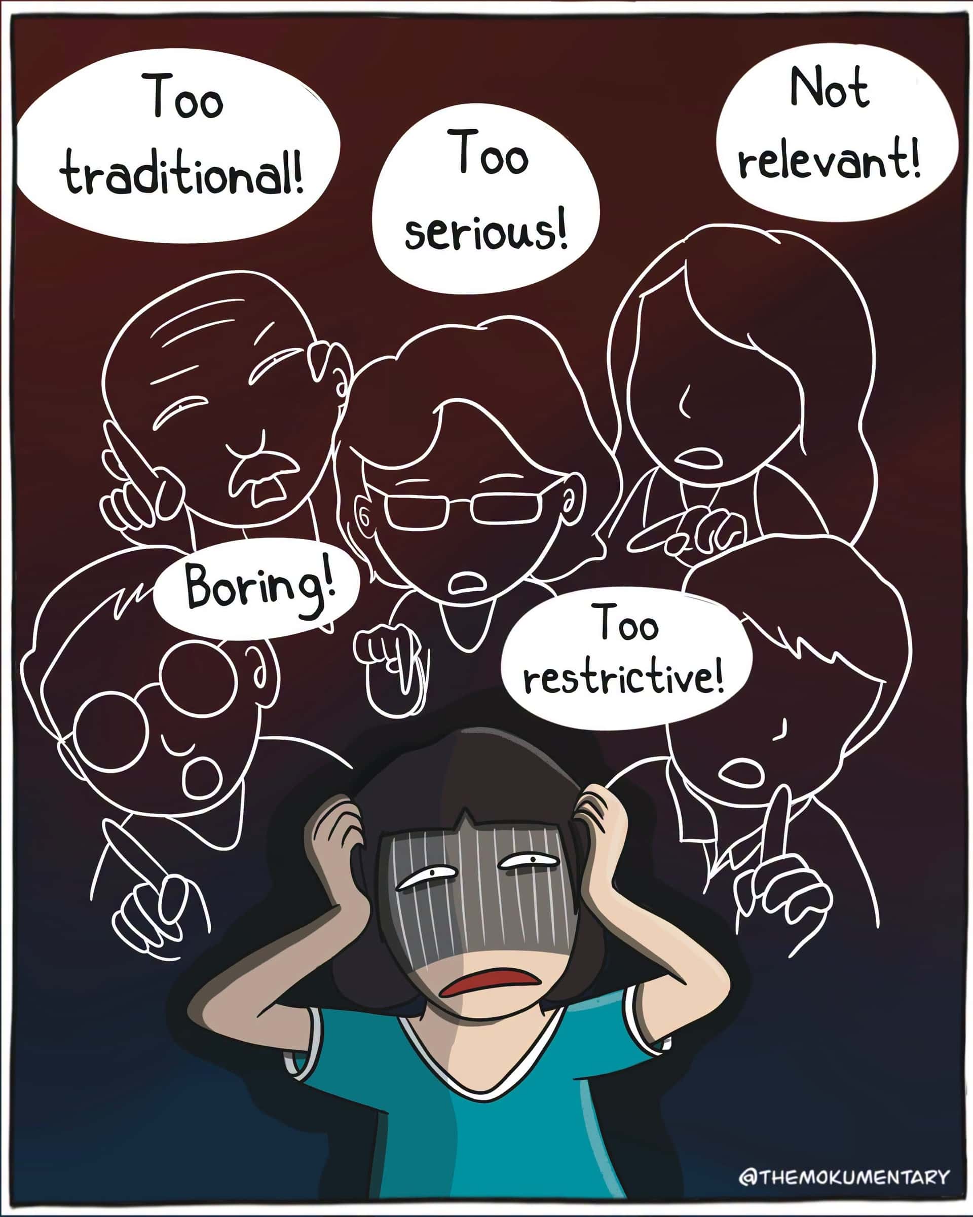 Image from: Everyone had something to say about your future. Then Ah Boy said ACCA. π