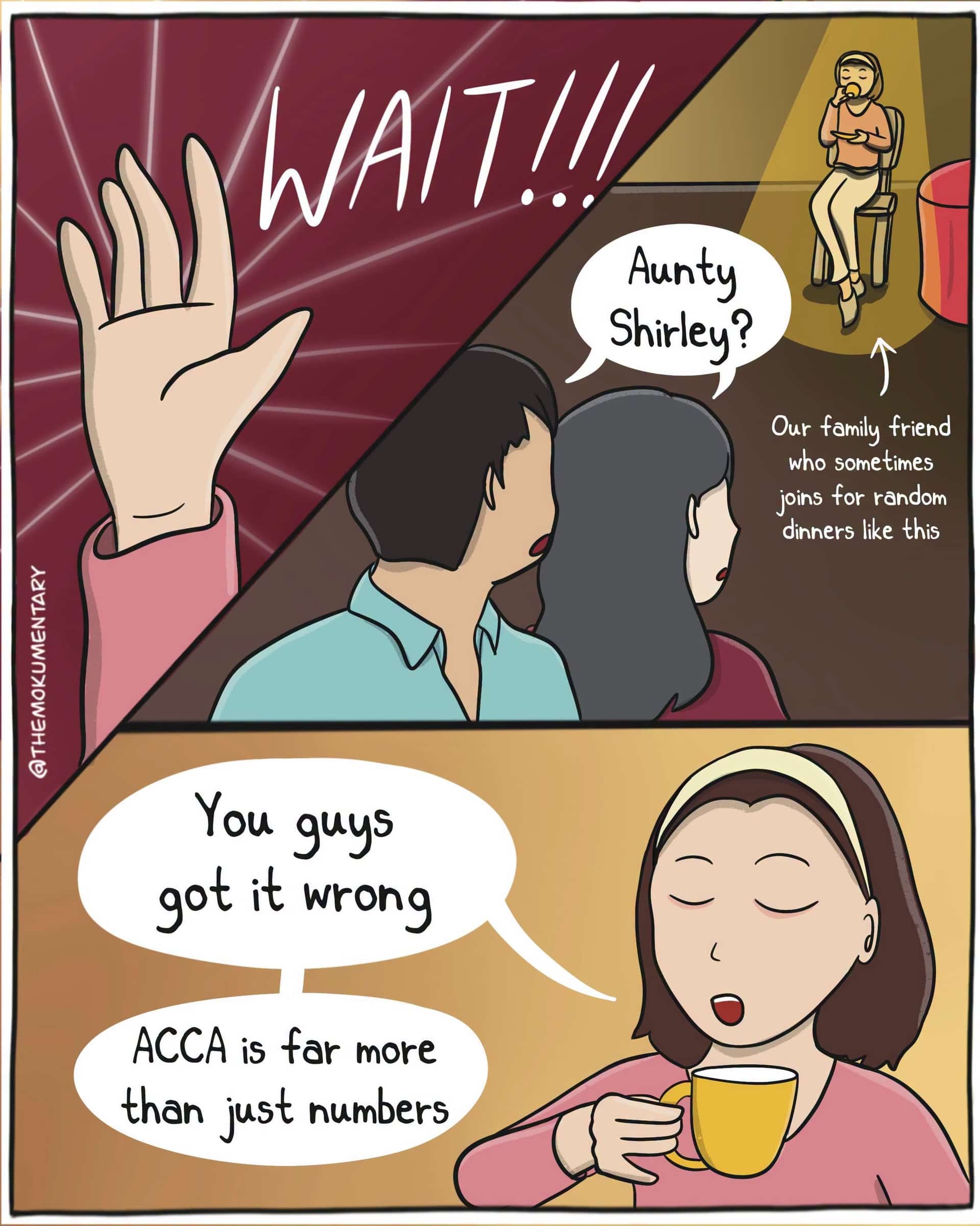 Image from: Everyone had something to say about your future. Then Ah Boy said ACCA. π