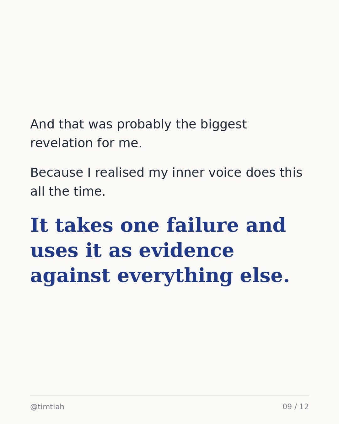 Image from: I have this inner voice that’s always putting me down.