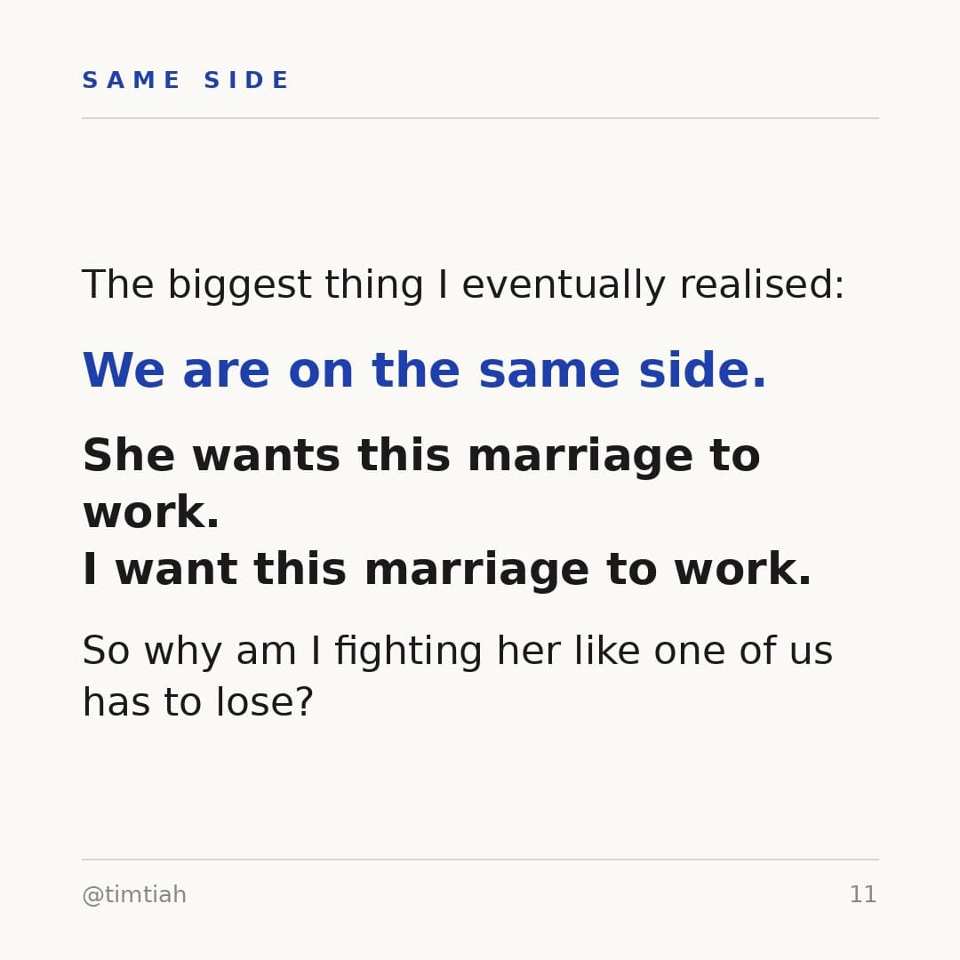 Image from: Great at arguing but terrible at marriage