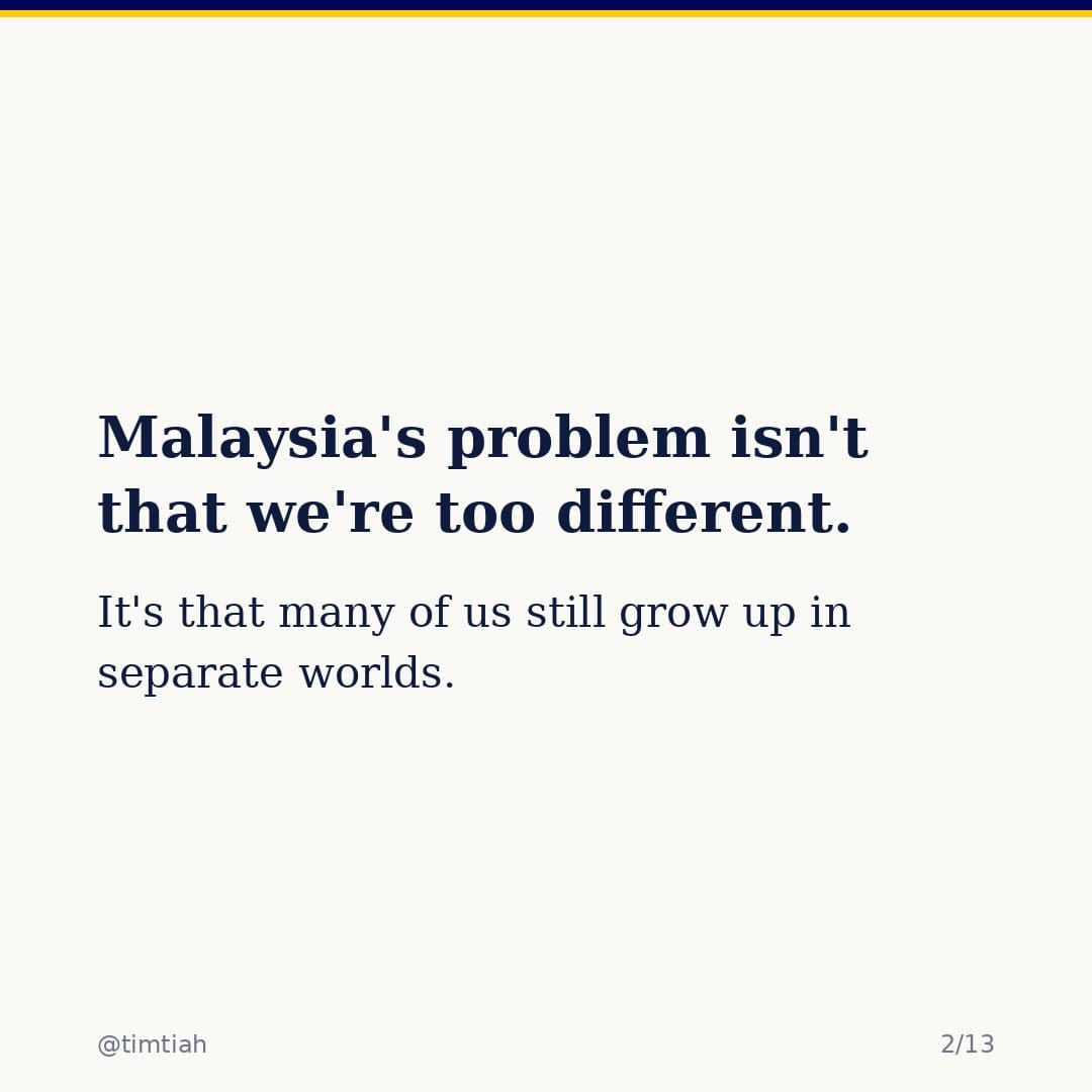 Image from: We’re not too different, we just grow up in separate worlds.