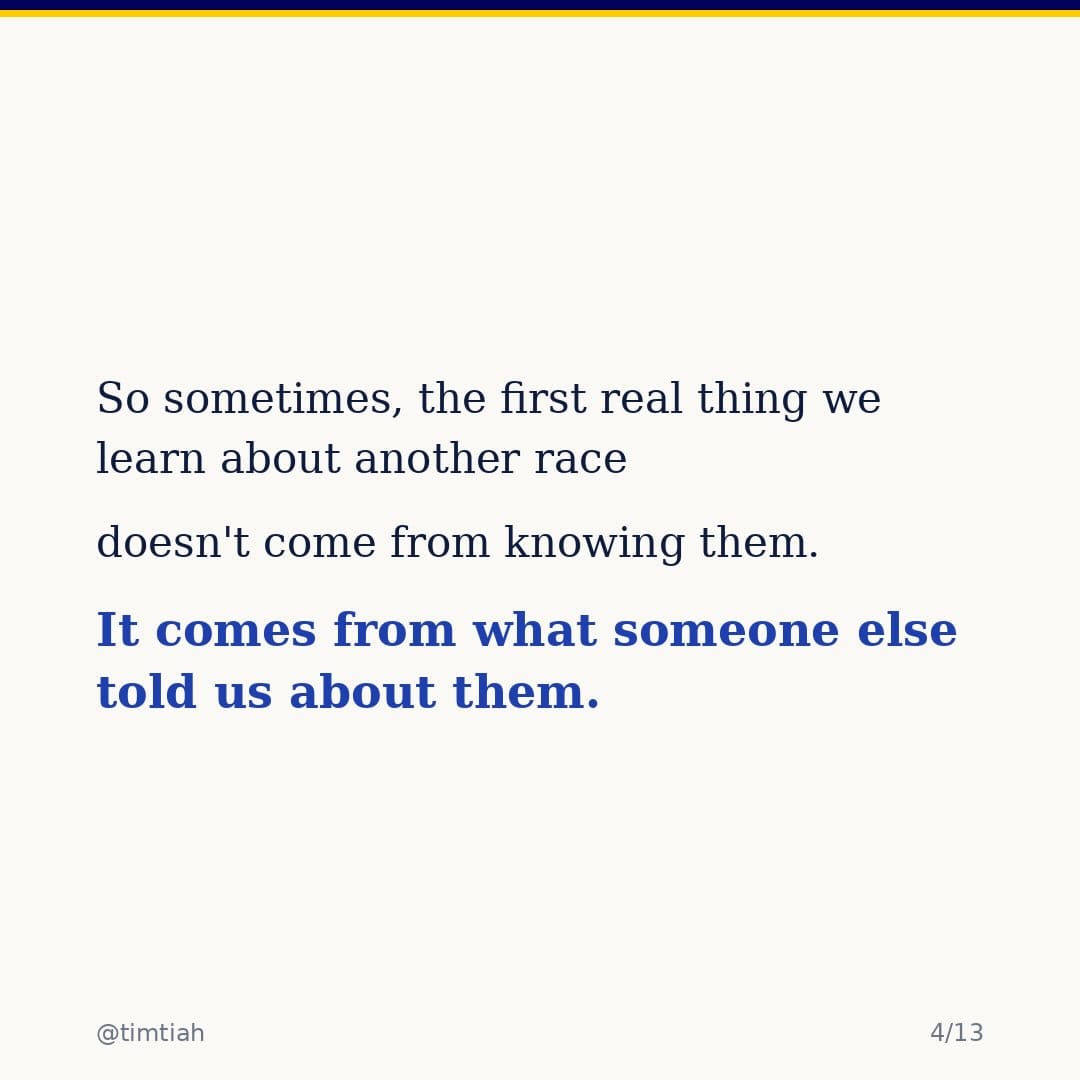 Image from: We’re not too different, we just grow up in separate worlds.