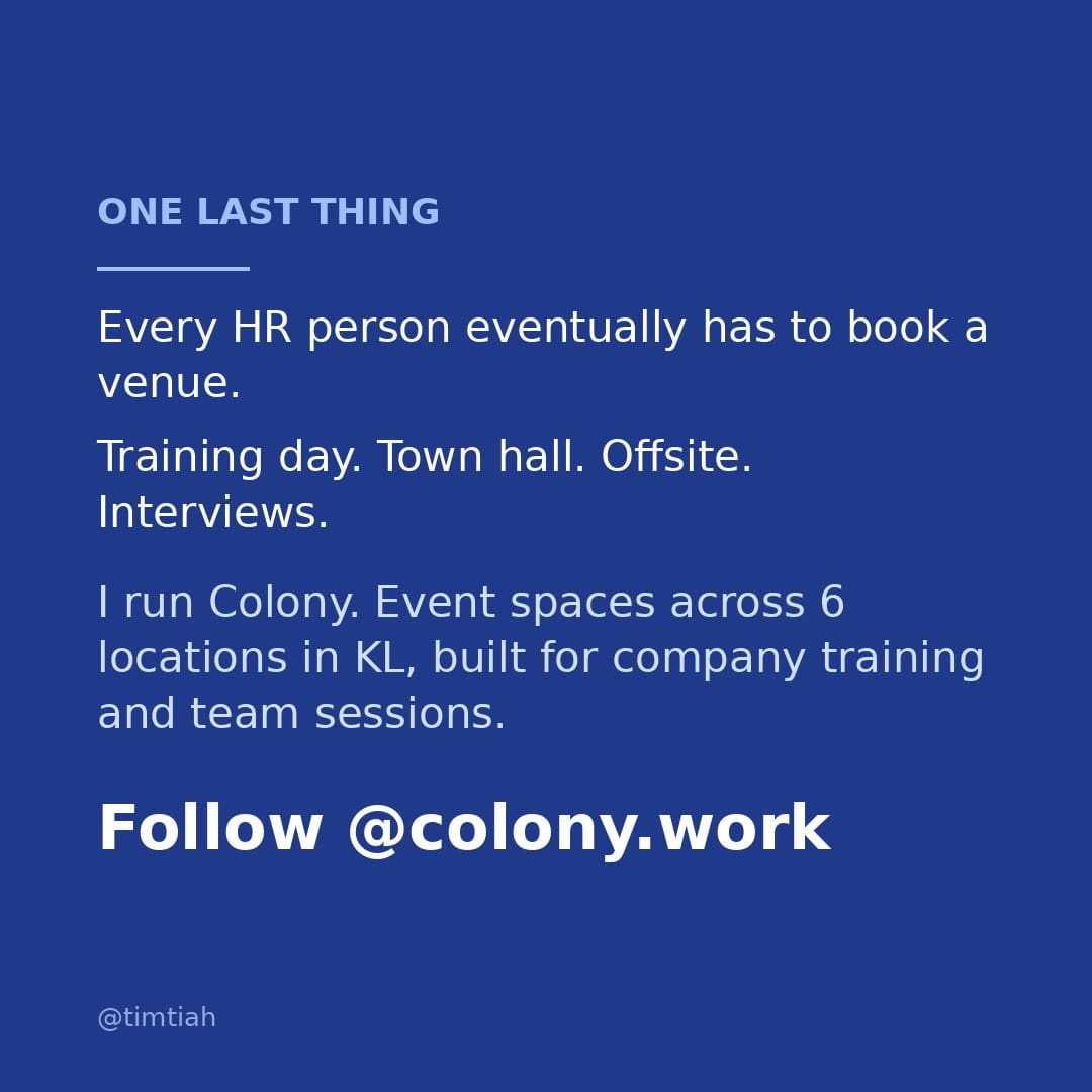 Image from: What your career looks like working in HR in Malaysia