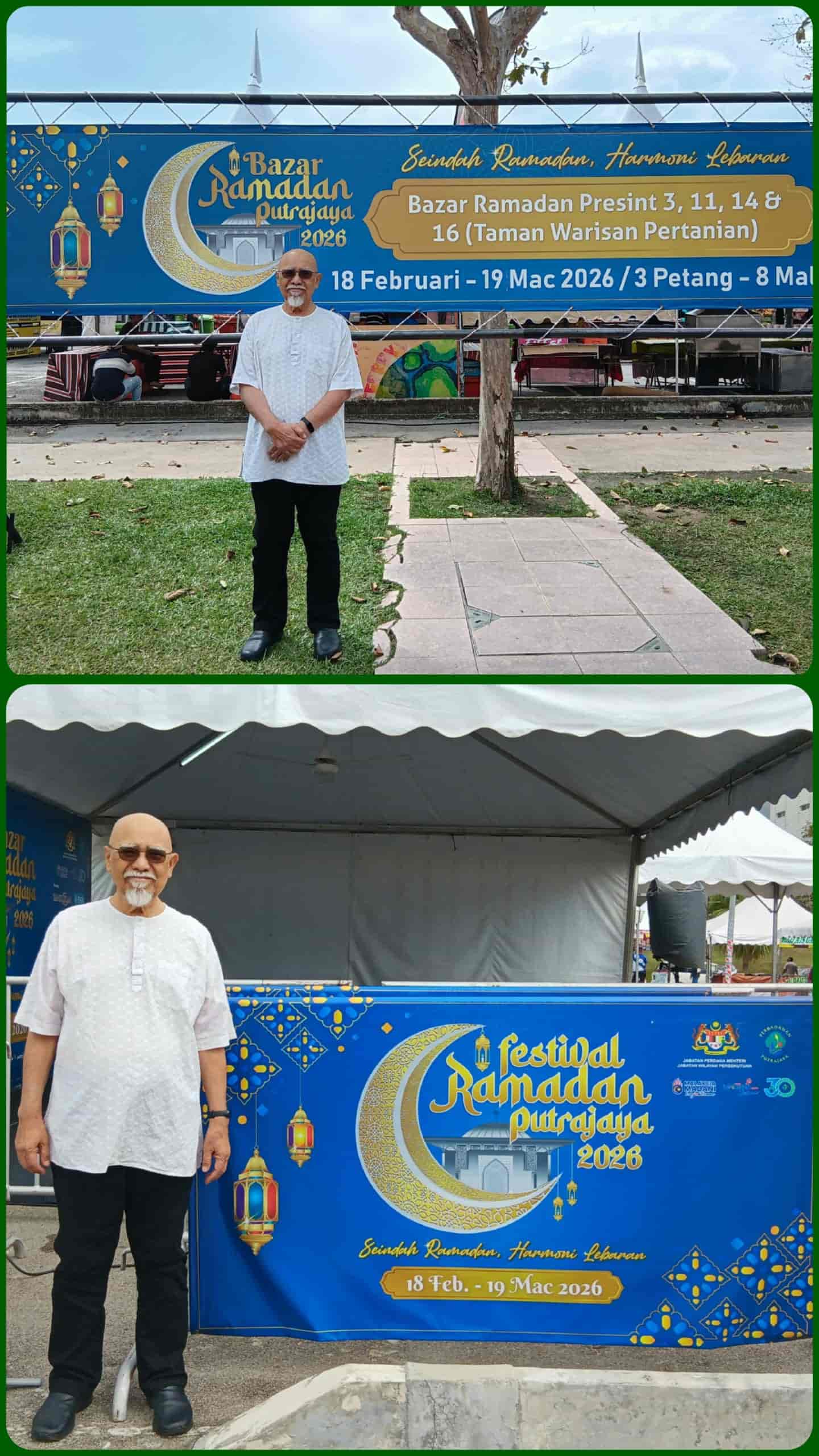 Image from: Bringing back the Malay kampong (village) spirit & local food galore in modern settings of Bazaar Ramadan Putrajaya 2026