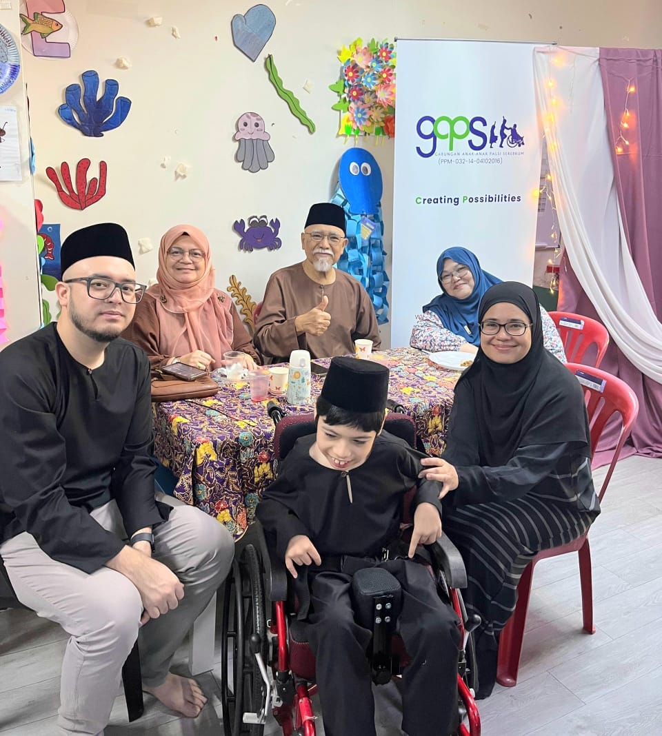Image from: The mission of GAPS Centre Cyberjaya-every child with Cerebral Palsy deserves a life full of hope & dignity