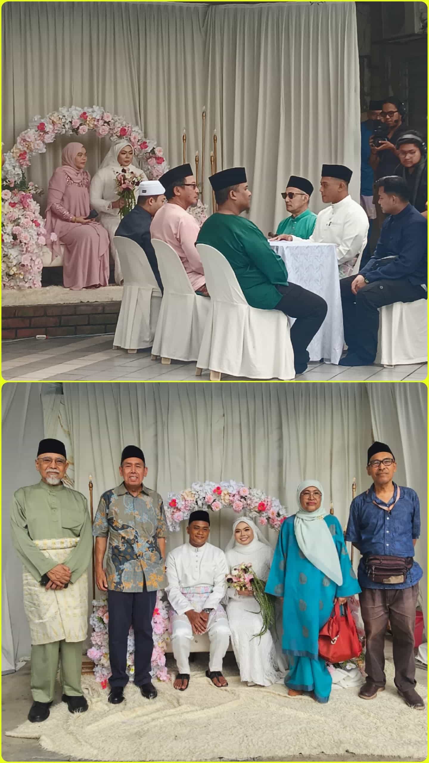 Image from: The one year long process to complete six stages of a traditional Malay wedding can be fast track in one day