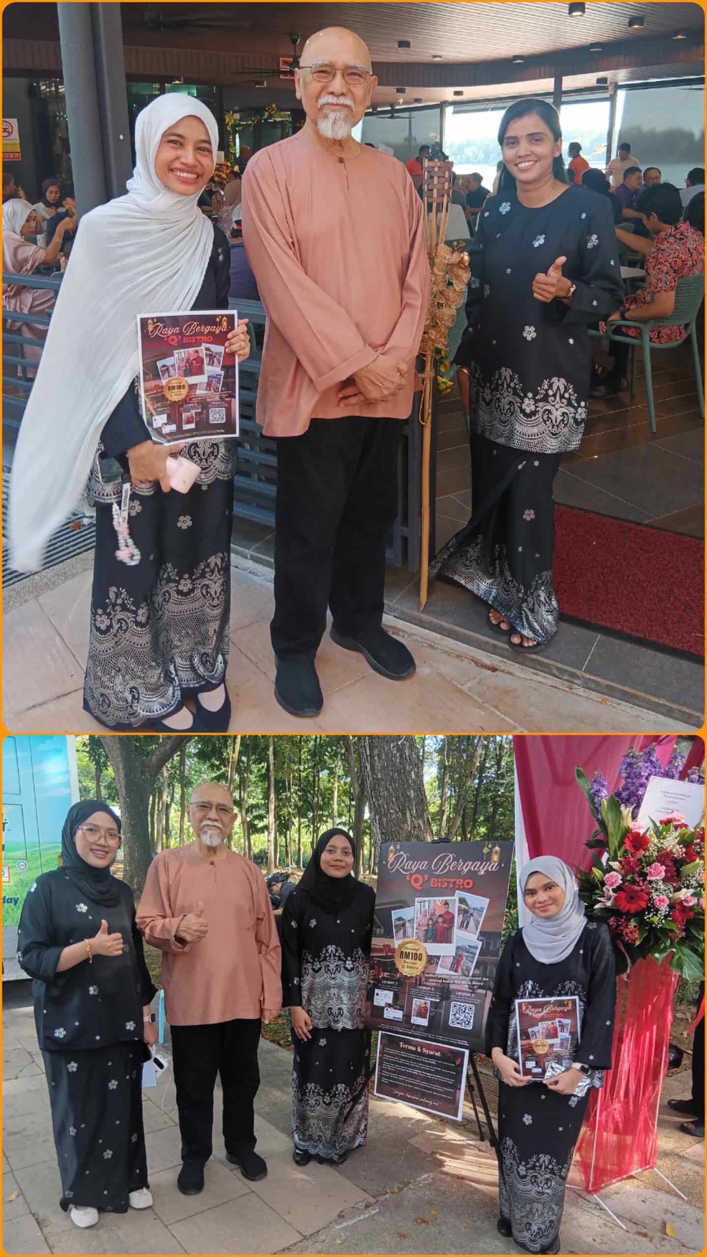 Image from: 'Q' Bistro bermula sebagai perniagaan kecil di Batu Gajah menjual makanan Mamak berkembang ke Putrajaya