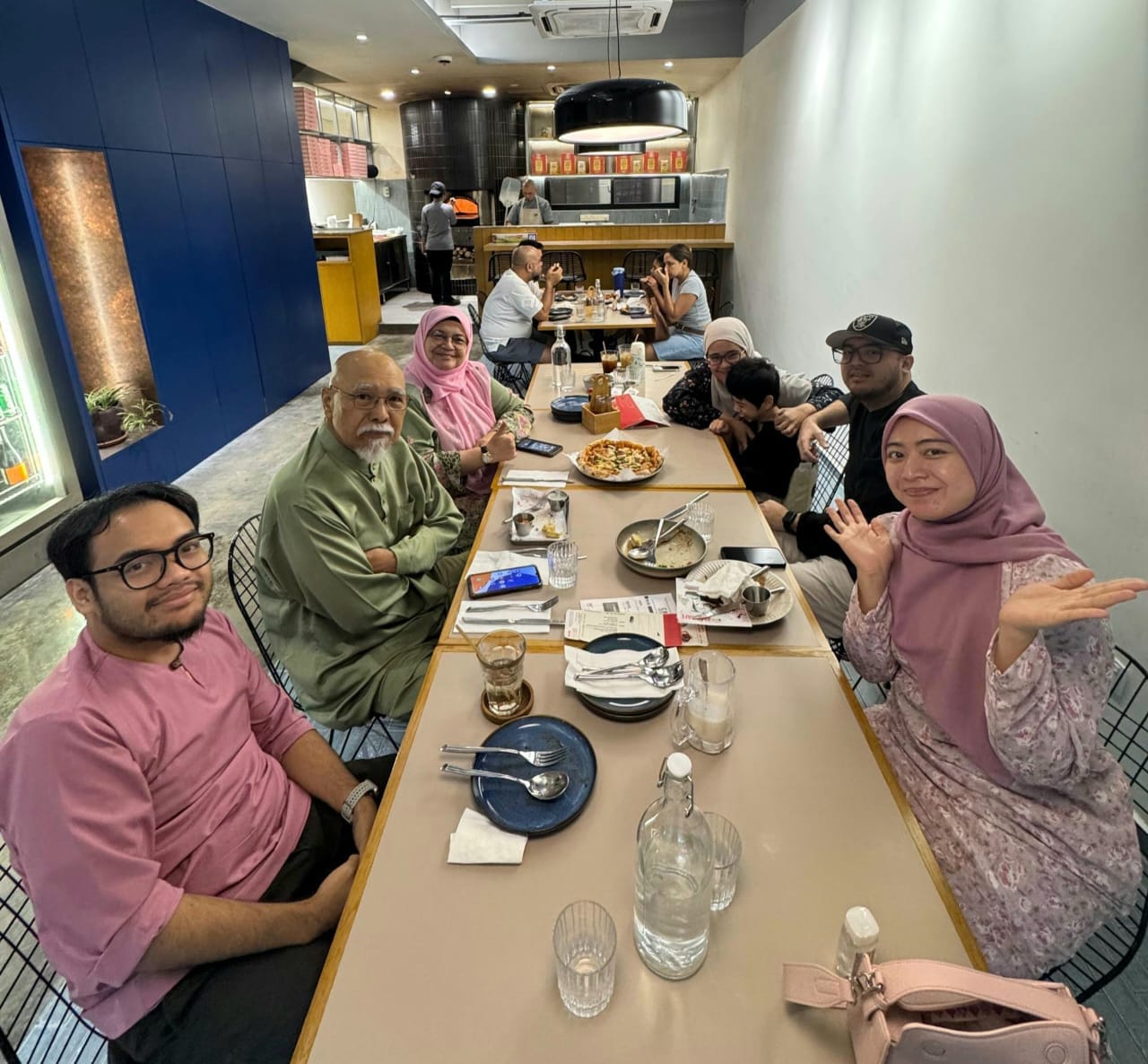 Image from: AMP Cafe at Ampang Point KL, is a significant, stylish, modern brunch spot that offers cool cozy atmosphere 