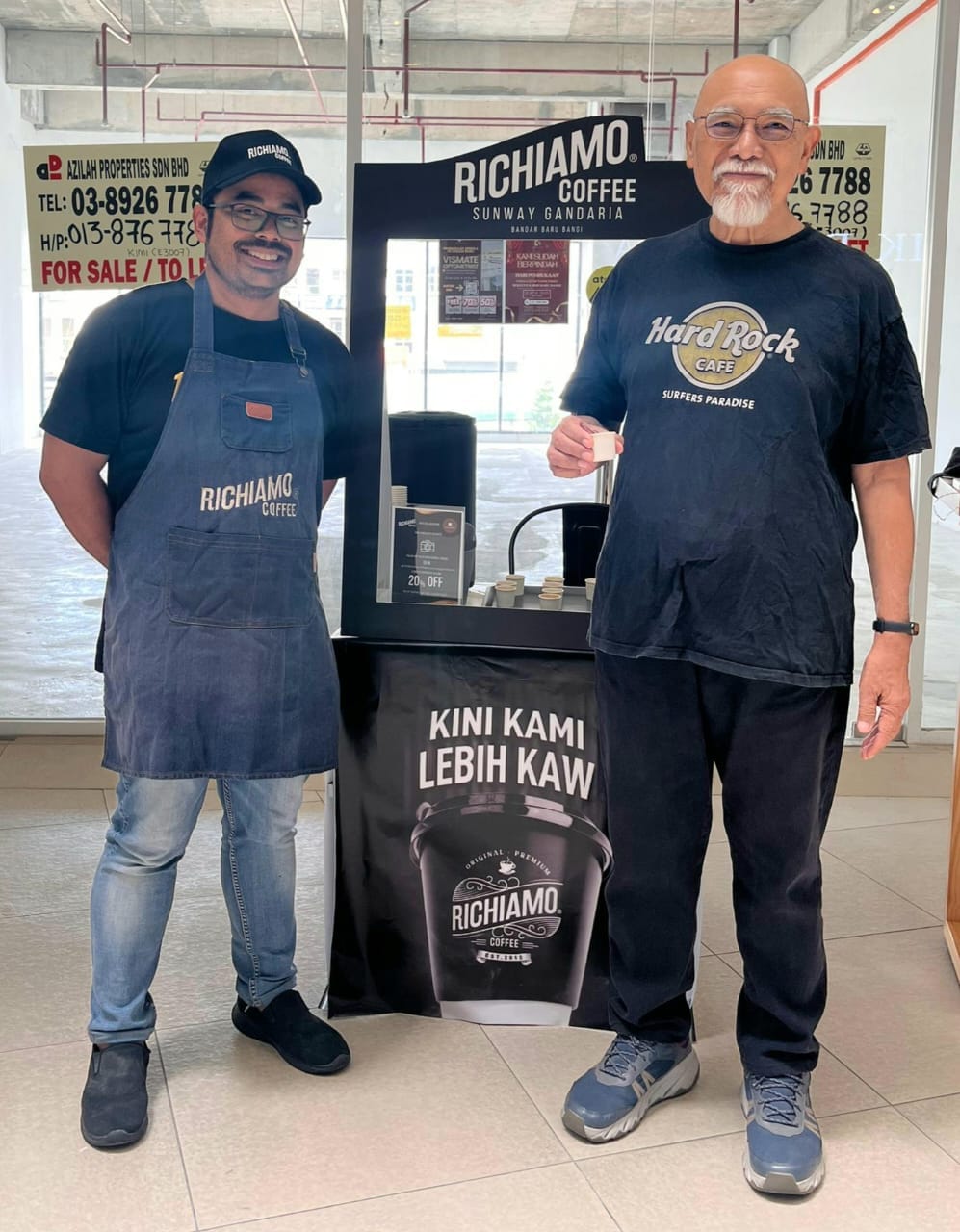 Image from: Richiamo Coffee Sunway Gandaria Bandar Baru Bangi, is practicing "We love giving our customers the service they deserve"