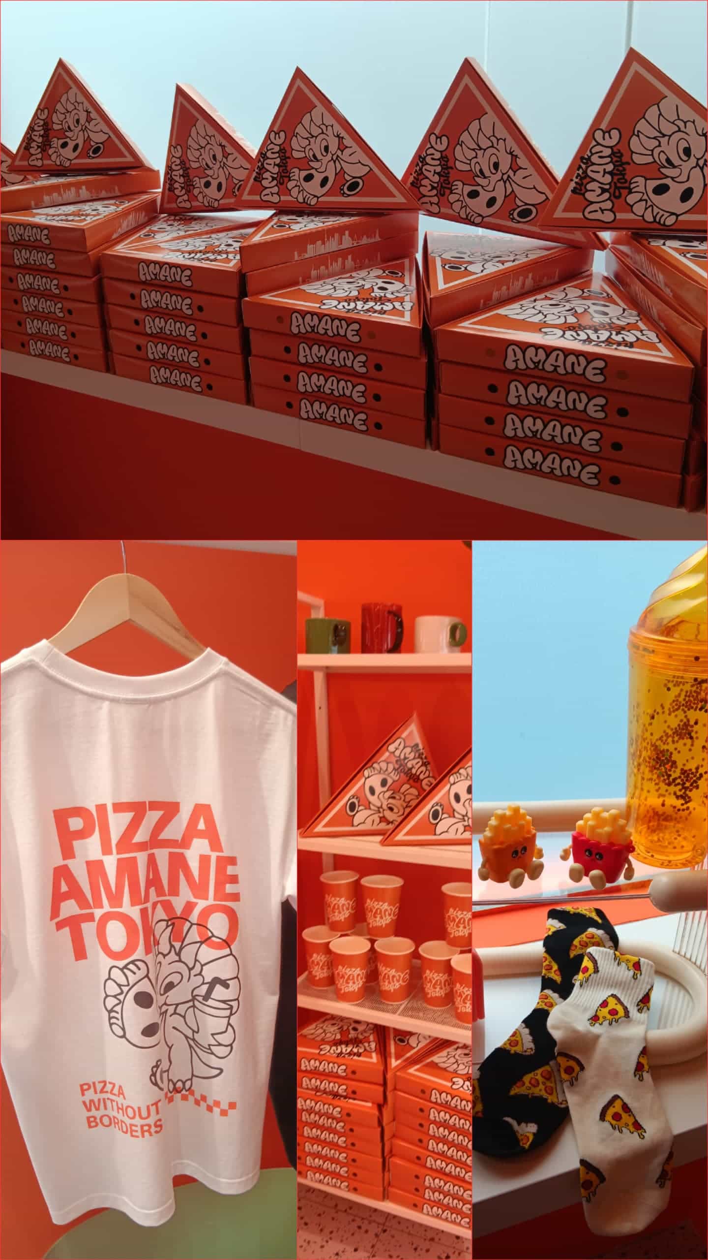 Image from: Pizza AMANE Tokyo a vibrant, newly opened pizzeria serves a fusion of traditional Japanese-inspired flavors
