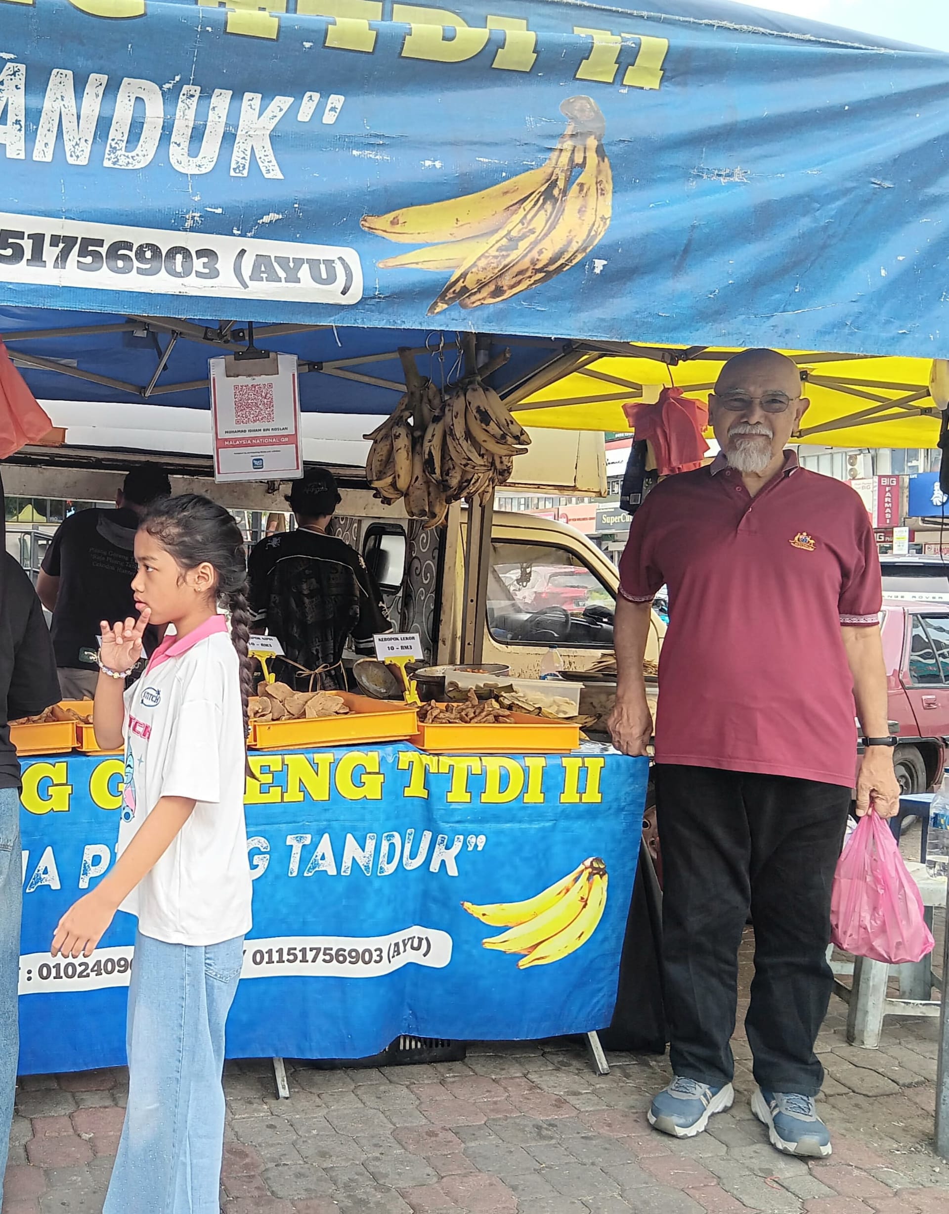 Image from: Gerai Pisang Goreng Taman Tun Dr Ismail (TTDI) II telah diiktiraf sebagai antara yang terbaik @ Lembah Klang
