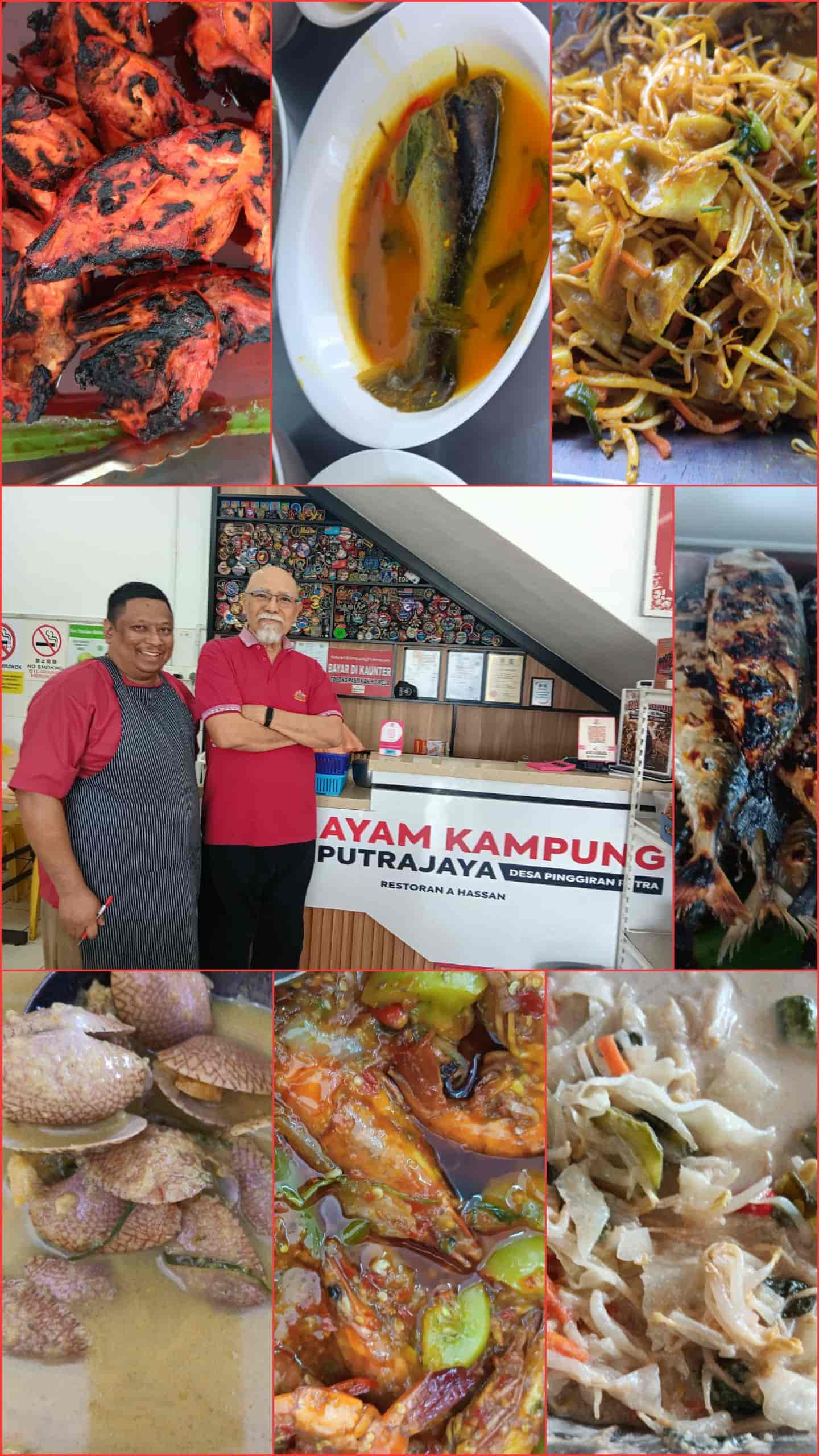 Image from: Restoran Ayam Kampung Pinggiran Putra renowned for its classics signature indigenous village breed chicken in Putrajaya 