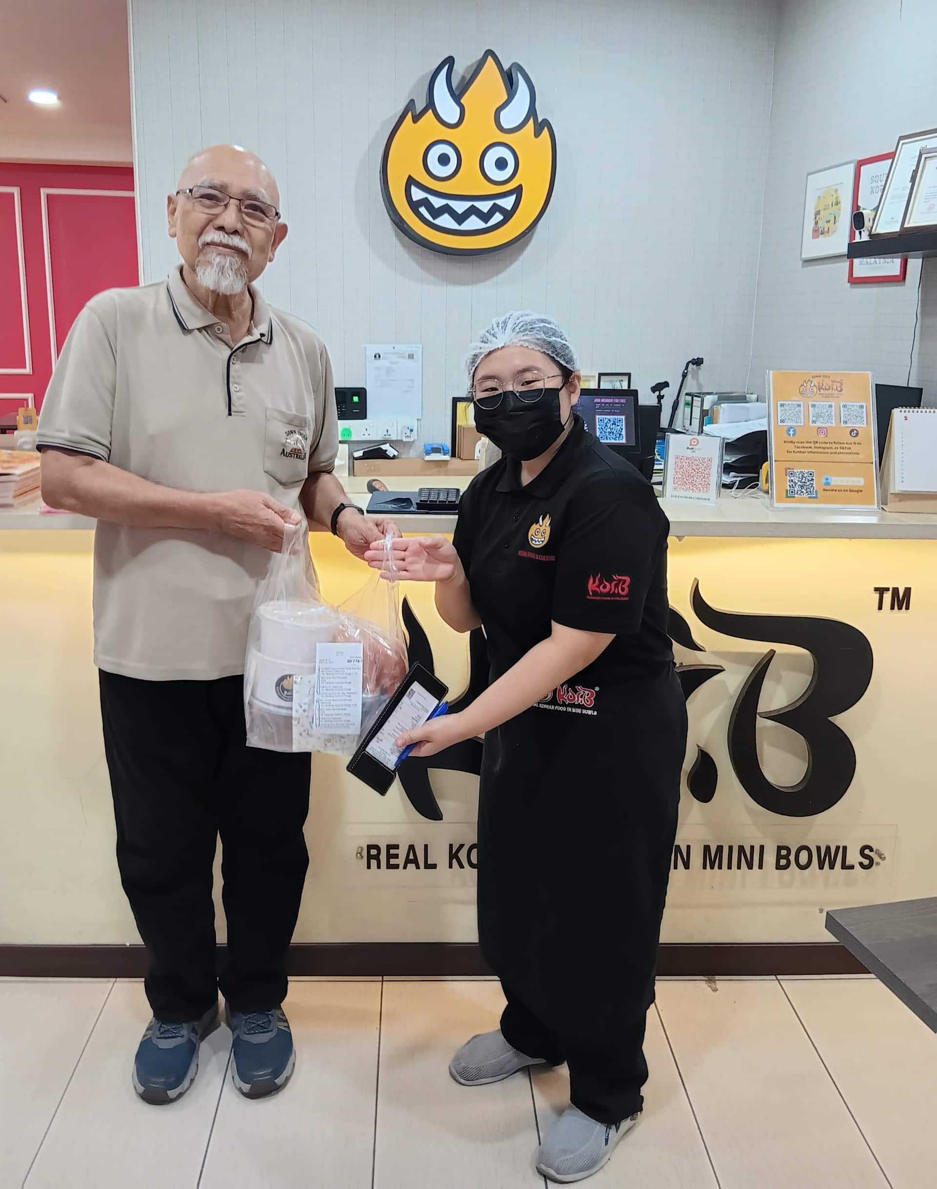 Image from: Kor.B Korean Restaurant @Cyberjaya, is celebrated for offering authentic Korean food in affordable mini bowl