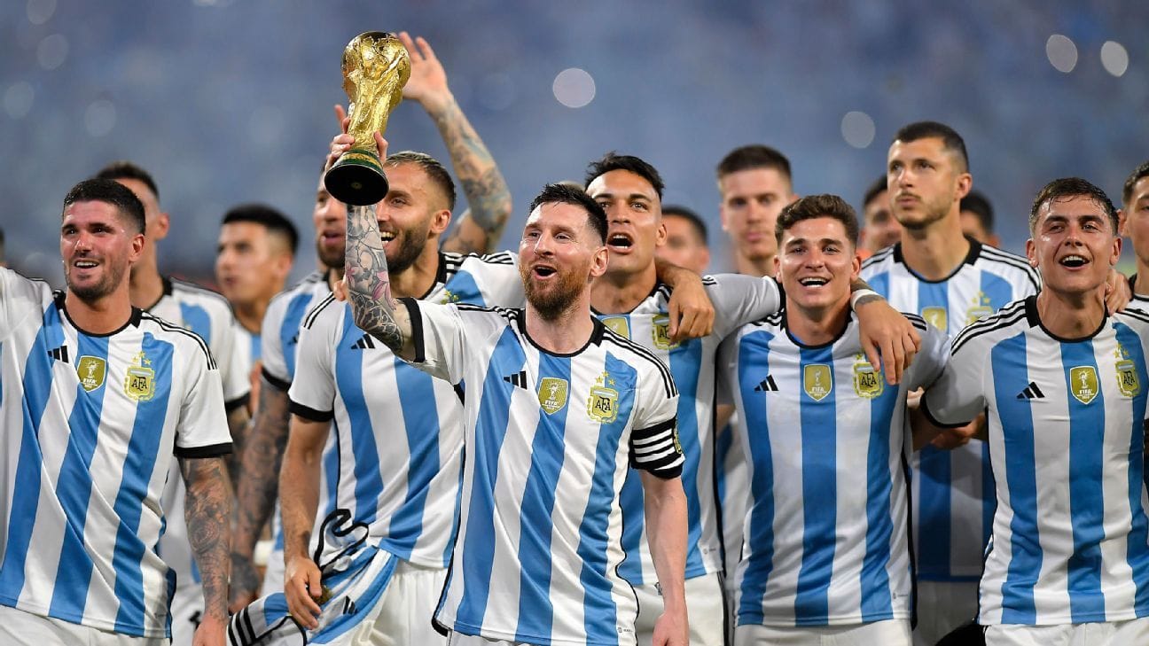 Image from: #GilaBola | Unlike historic Argentine squad built on rigid Menottismo philosophy, Scaloni's side is uniquely chameleonic