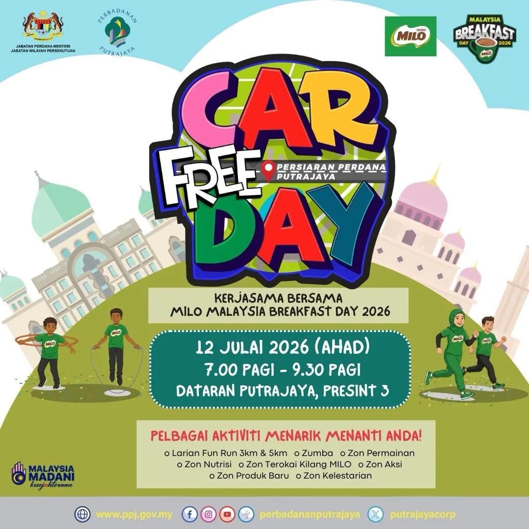 25,000 Participants Enliven Putrajaya Car-Free Day