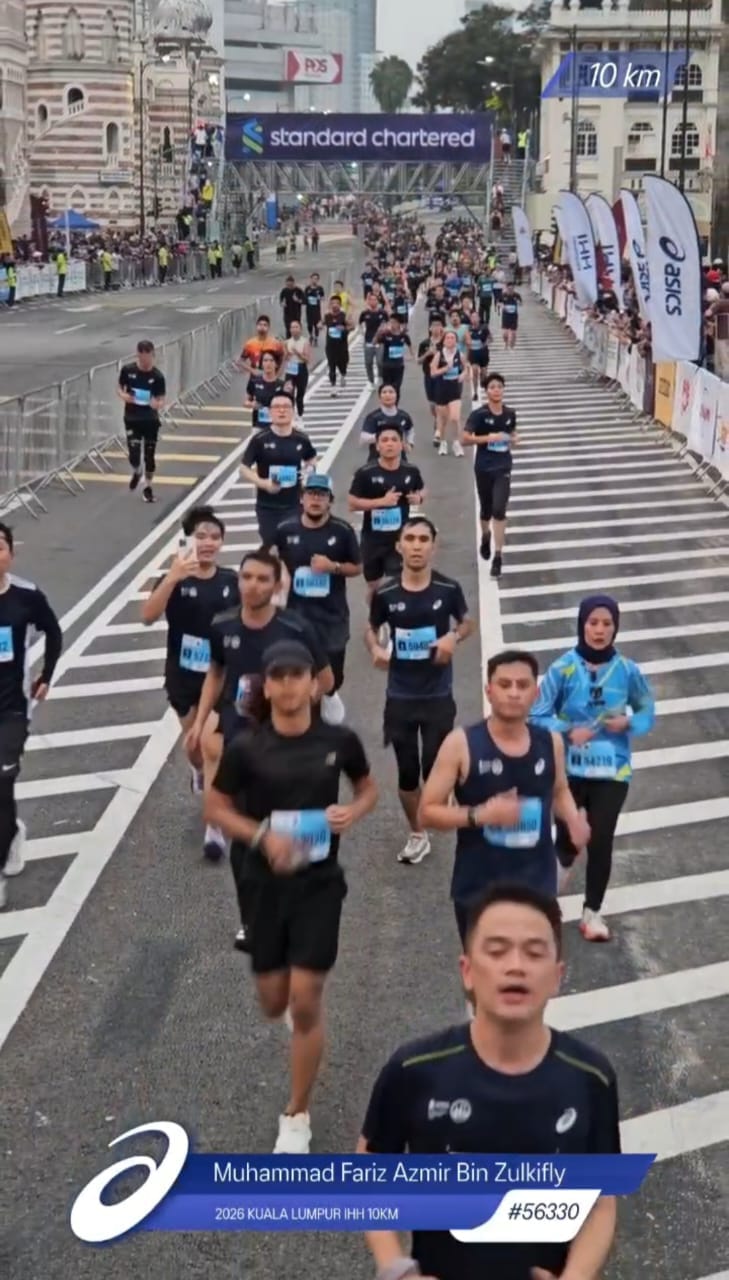 Image from: #JomFit | KL Standard Chartered Marathon (SCM)2026 promoting preventive healthcare, active lifestyle & community wellness