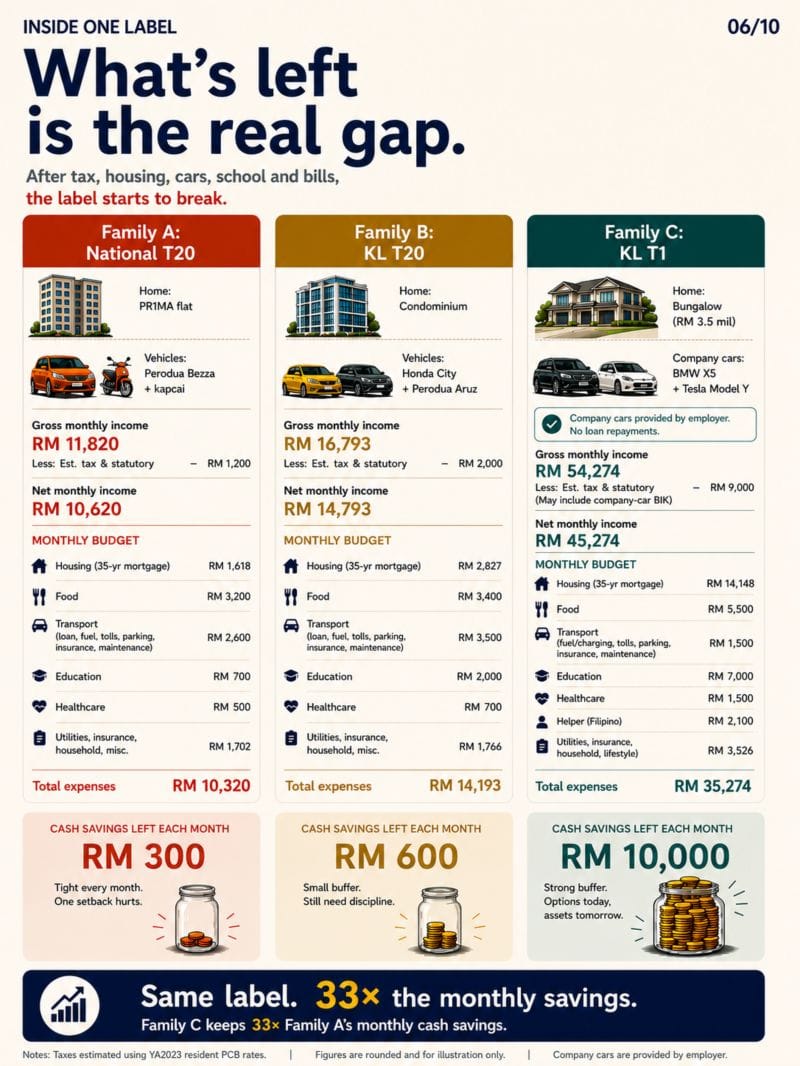 Image from: #EiTahuTak | Should T20 lose subsidies? B40, M40 & T20 are too broad to reflect real household finances!