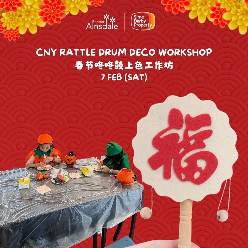 Image from: Huat Together in Joy @ Bandar Ainsdale (7-8 Feb): 2-Day CNY Bazaar, Acrobatic Lion Dance & Fok Lok Sau Mascots and More!