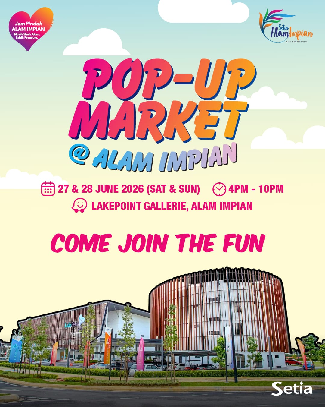 Image from: Shah Alam, Here's Your Weekend Plan: A Parents' Day Pop-Up Market You Won't Want to Miss!