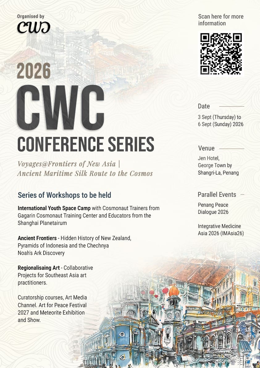 Image from: Former Indonesian president Joko Widodo among speakers at CWC’s Penang Peace Dialogue