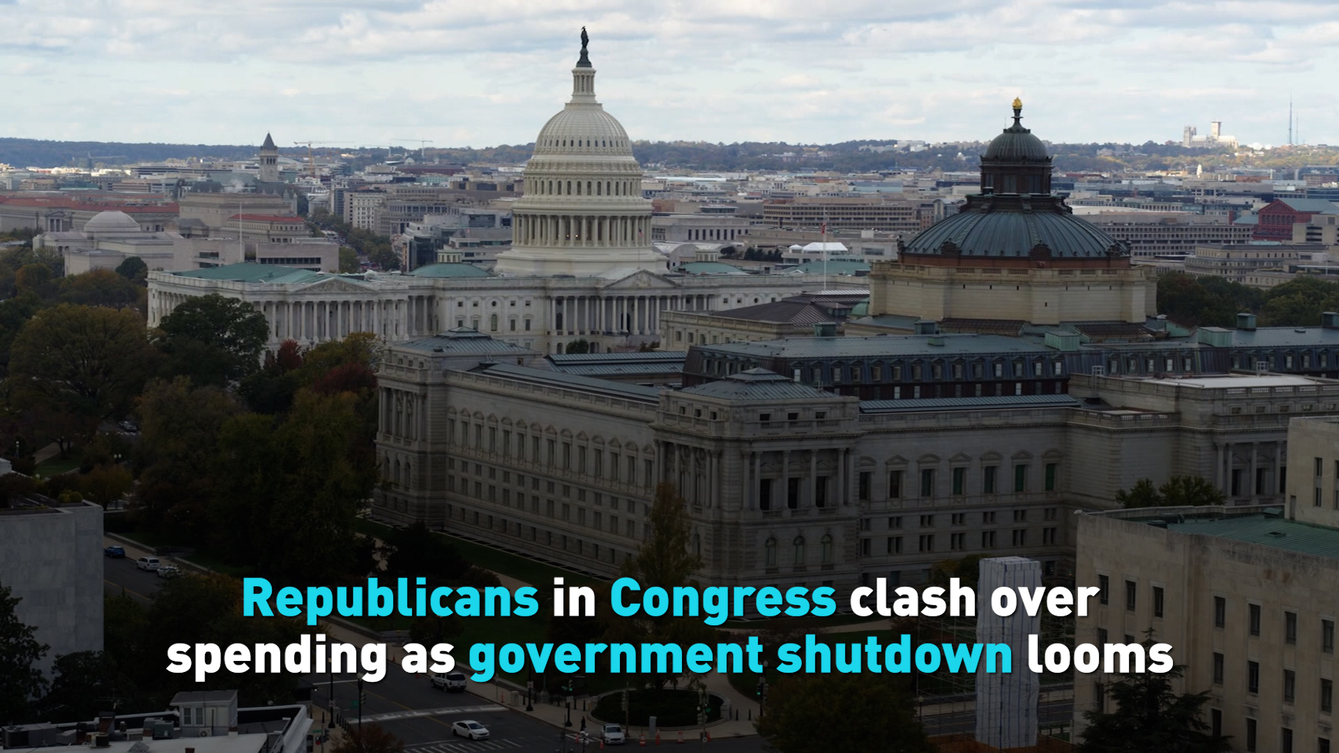 Republicans in Congress clash over spending as government shutdown looms