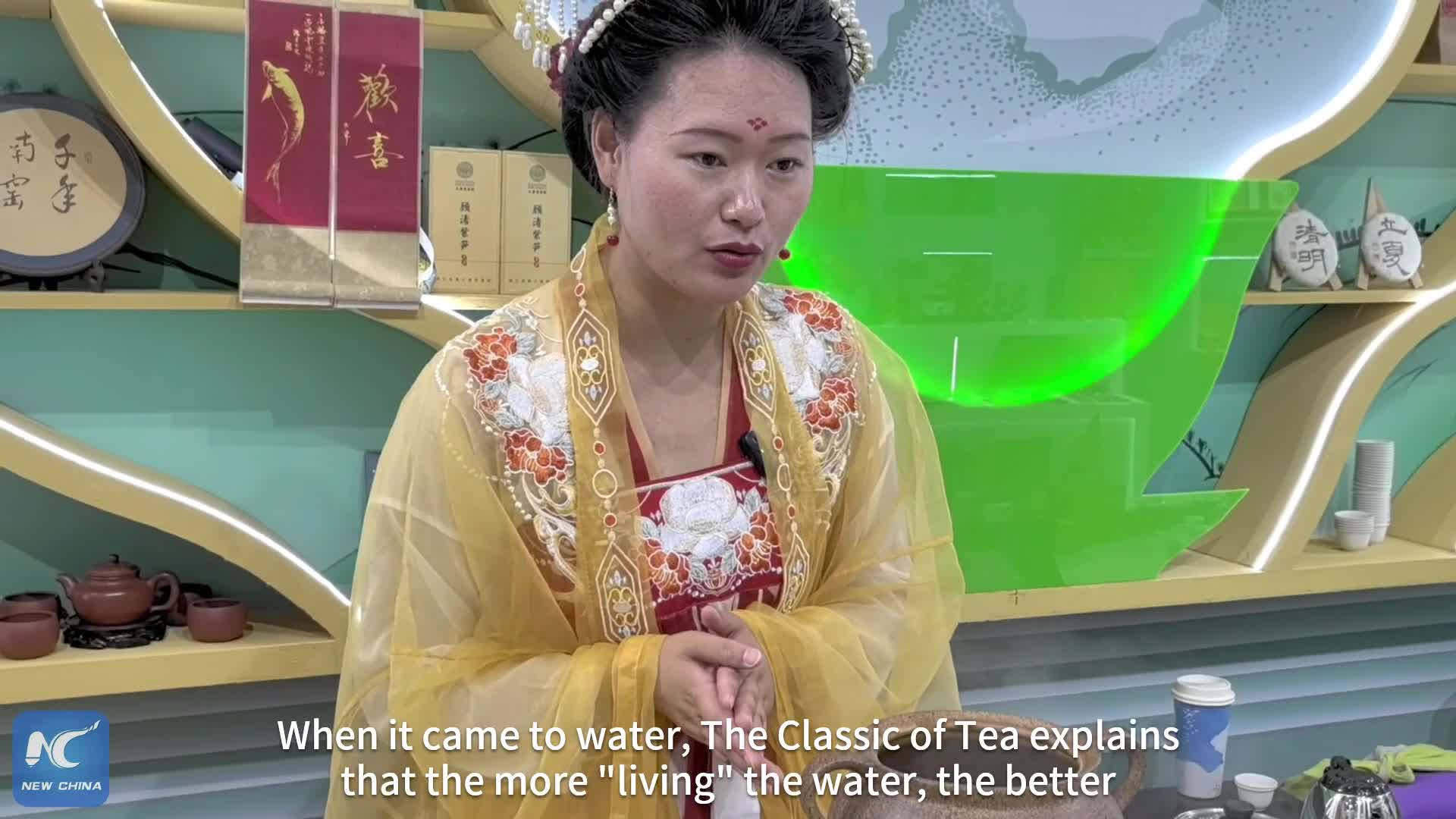 1,200-year-old tea making livestreamed now!