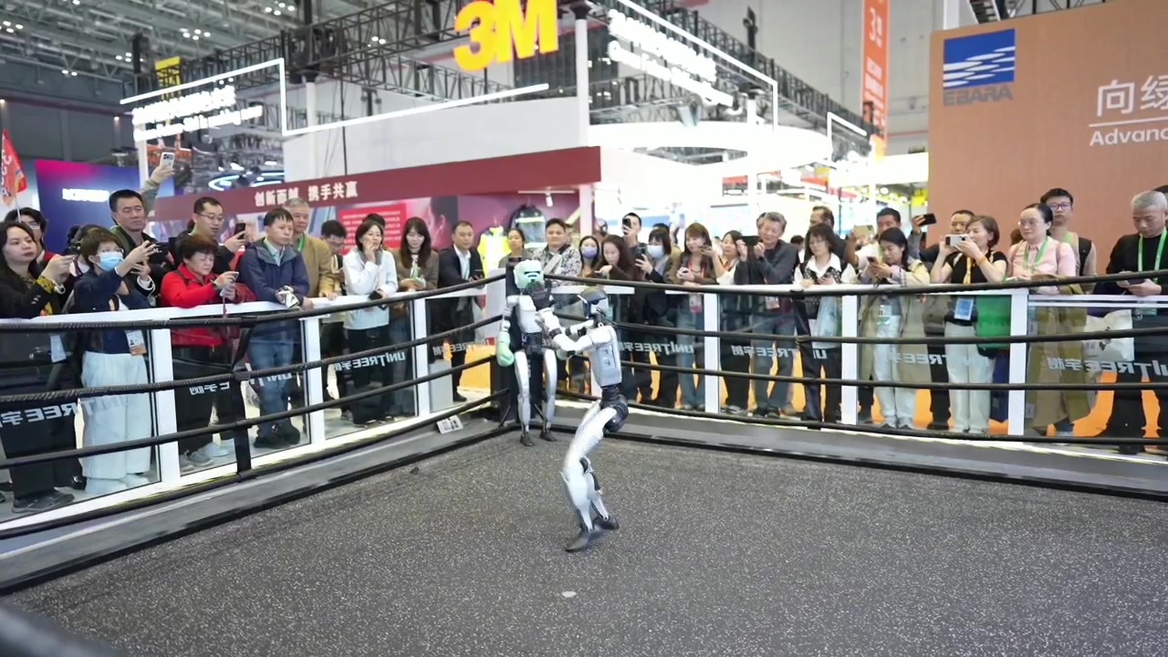 Live: A glimpse of the magic of humanoid robots at 8th CIIE