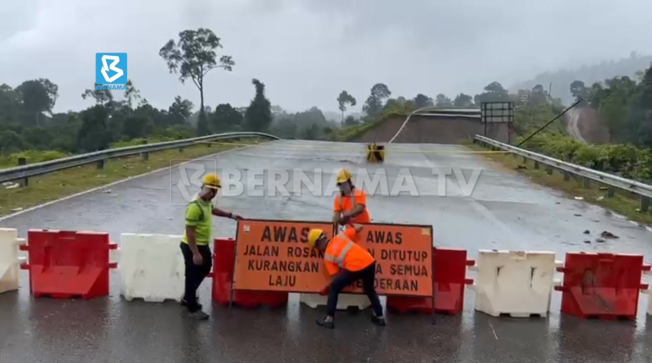 Keadaan kenderaan utiliti sukan (SUV) yang dinaiki sepasang bakal